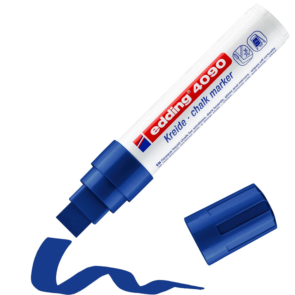 edding Chalk Marker Blue