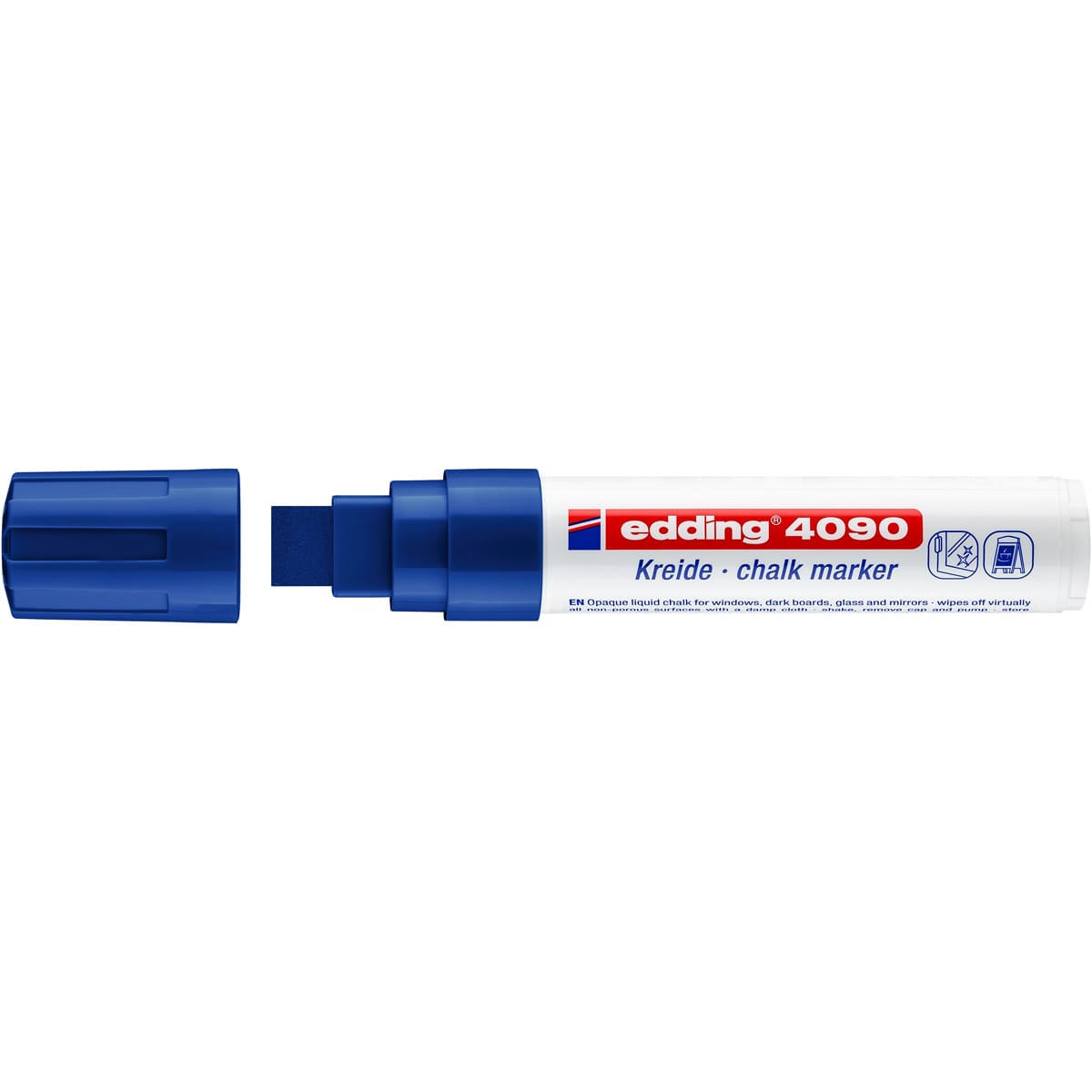 edding Chalk Marker Blue