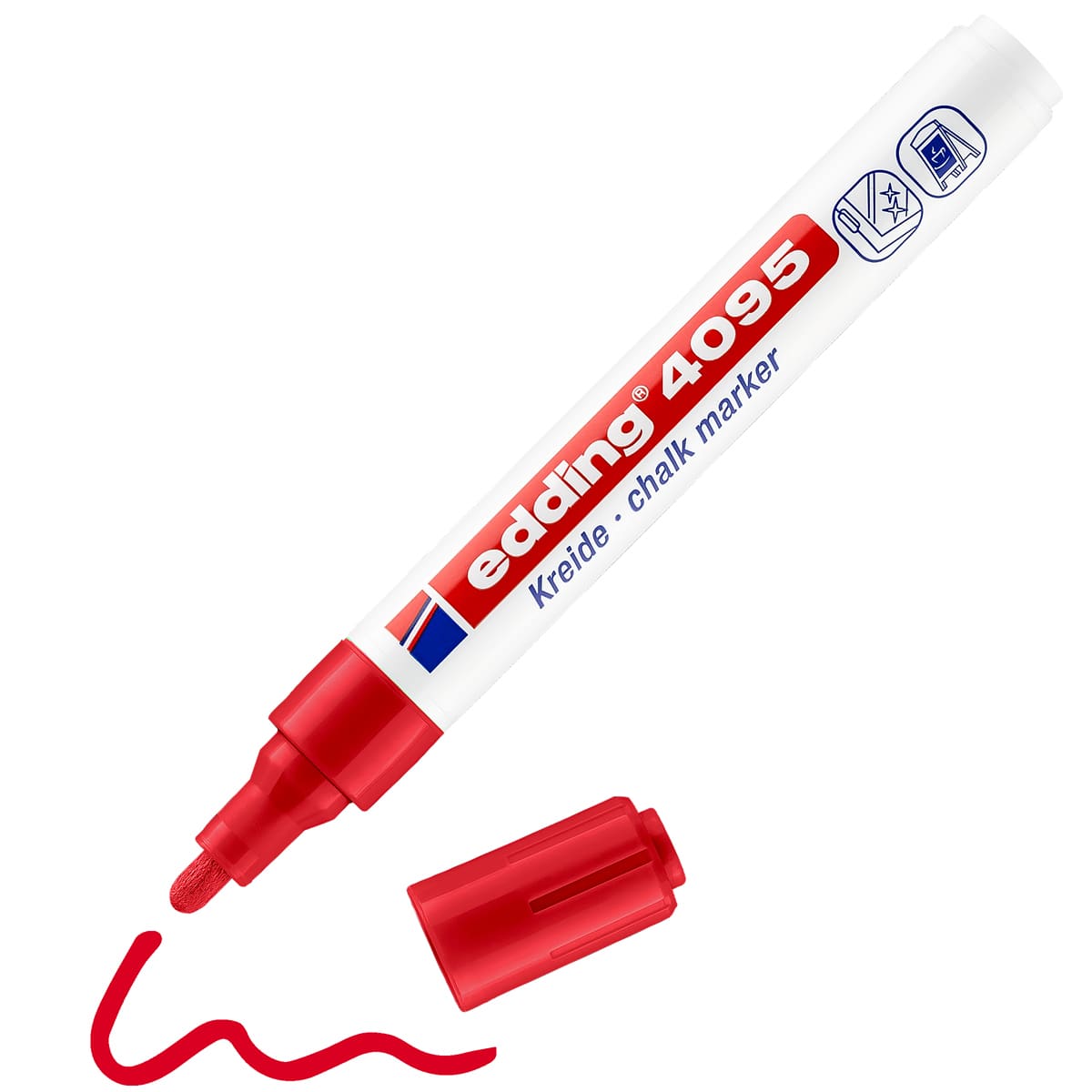 edding Chalk Marker Red