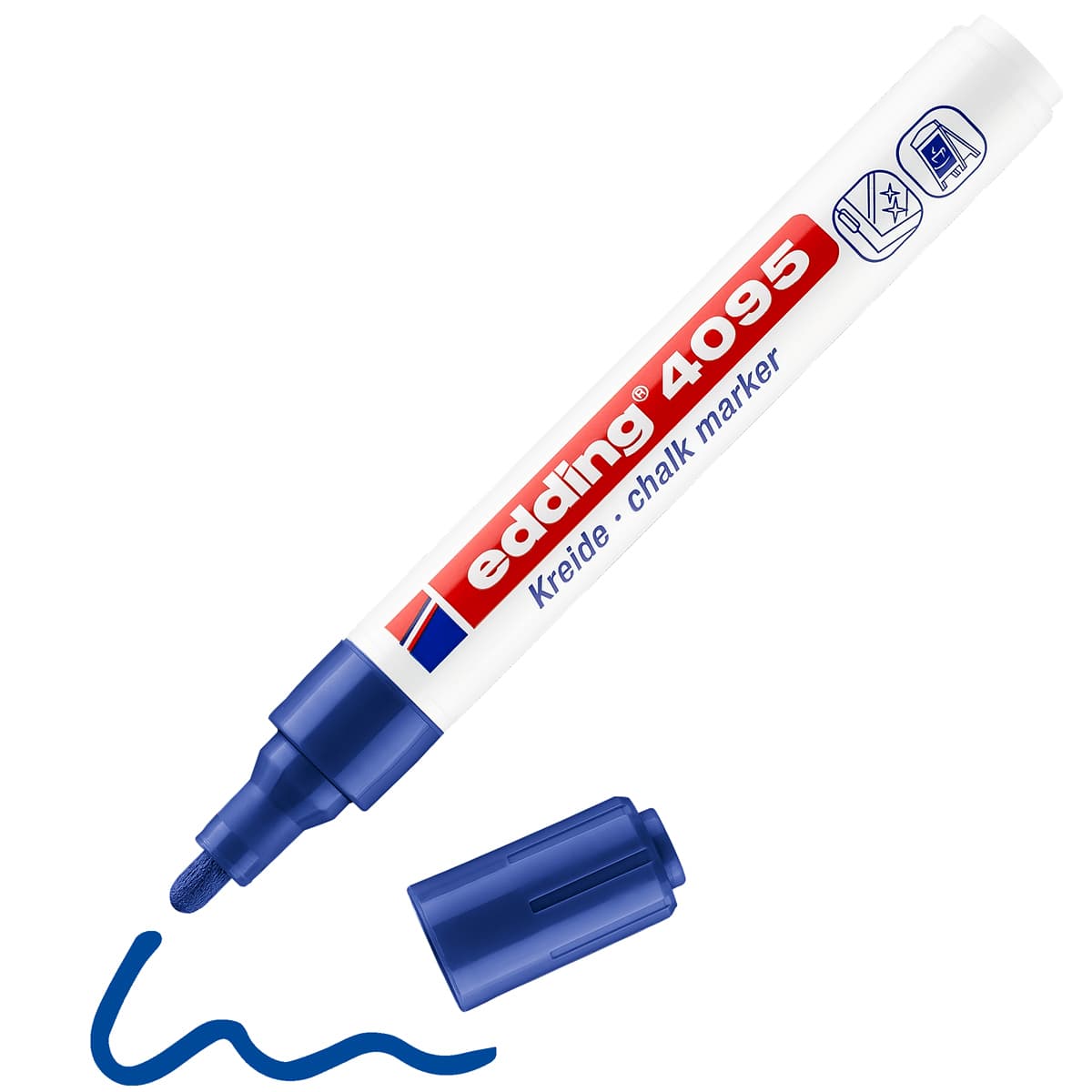 edding Chalk Marker Blue