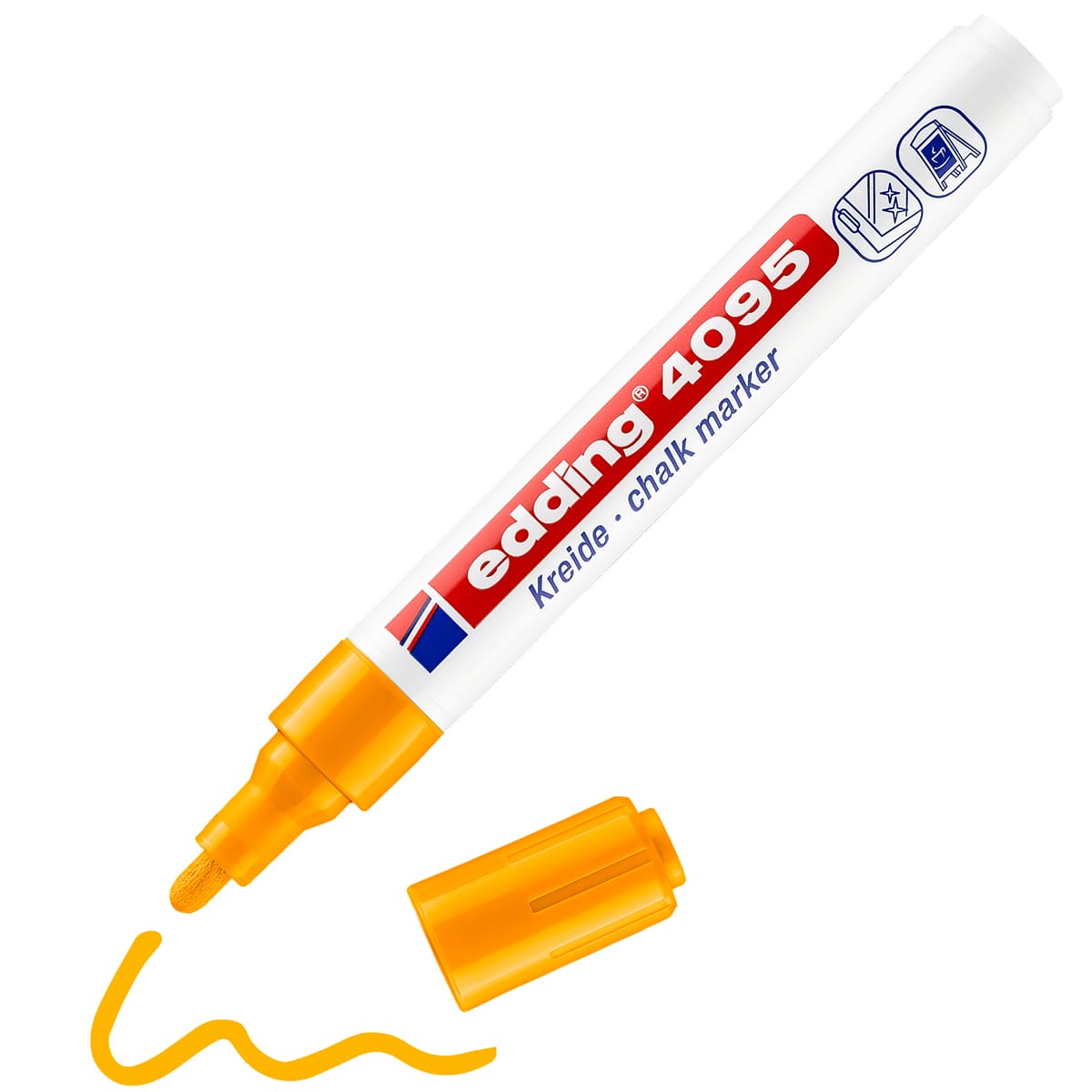 edding Chalk Marker Neon Orange