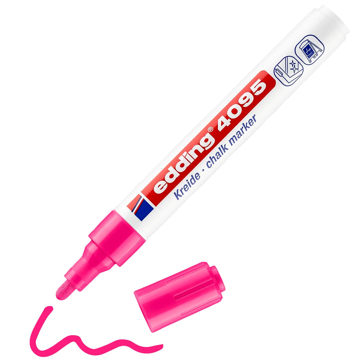 edding Chalk Marker Neon Pink