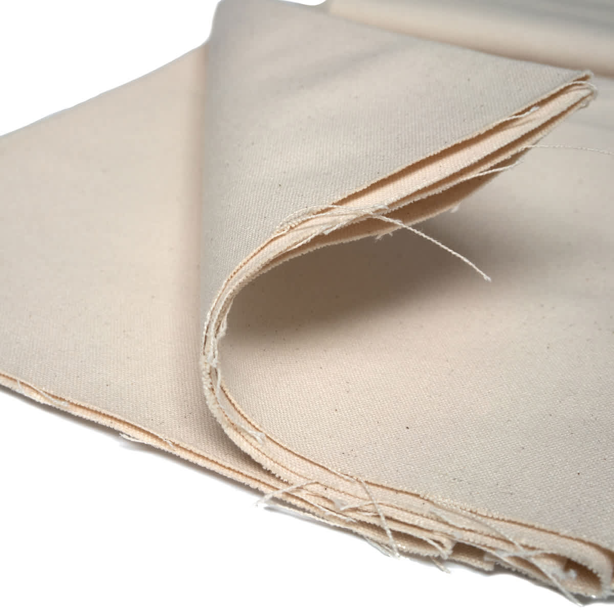 Art Alternatives Folded Canvas - 62 in x 2 yds, Unprimed, 10 oz with folded corner
