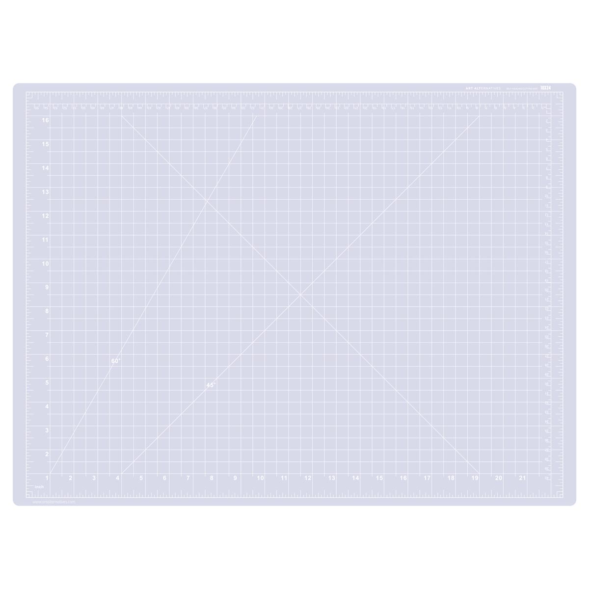 Art Alternatives Self-Healing Cutting Mat - Clear, 18" x 24"