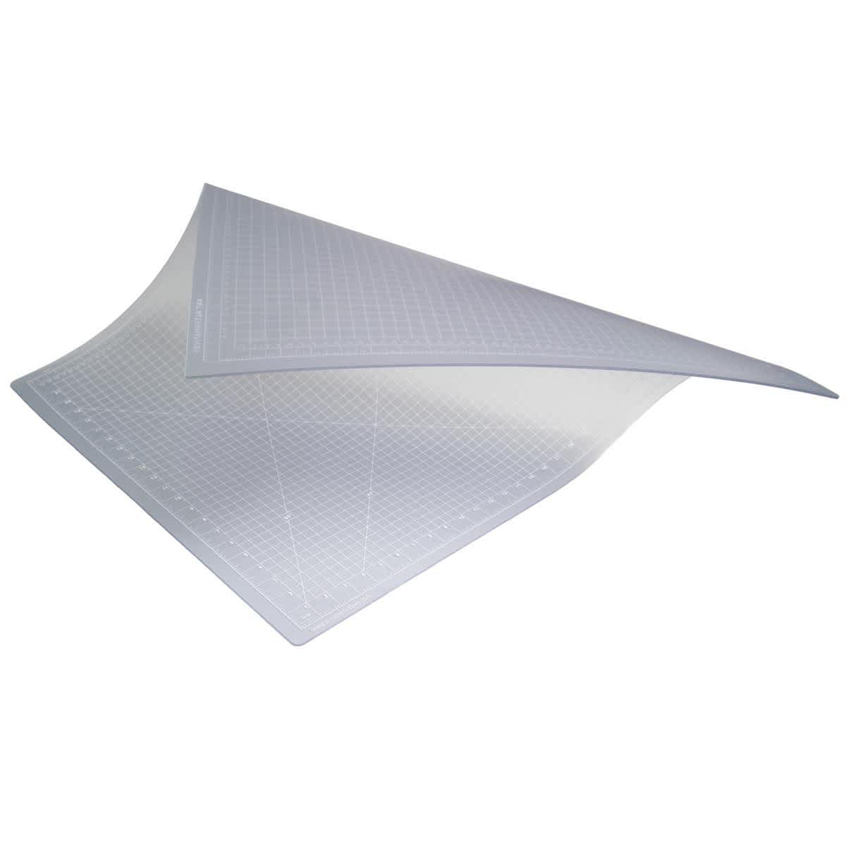 Art Alternatives Self-Healing Cutting Mat - Clear, 24" x 36" rolled up