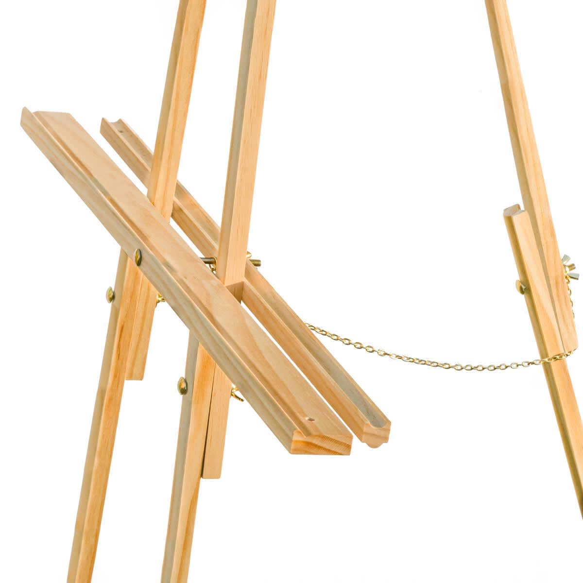 Art Alternatives Basic Wood Display Easel - Natural, close-up