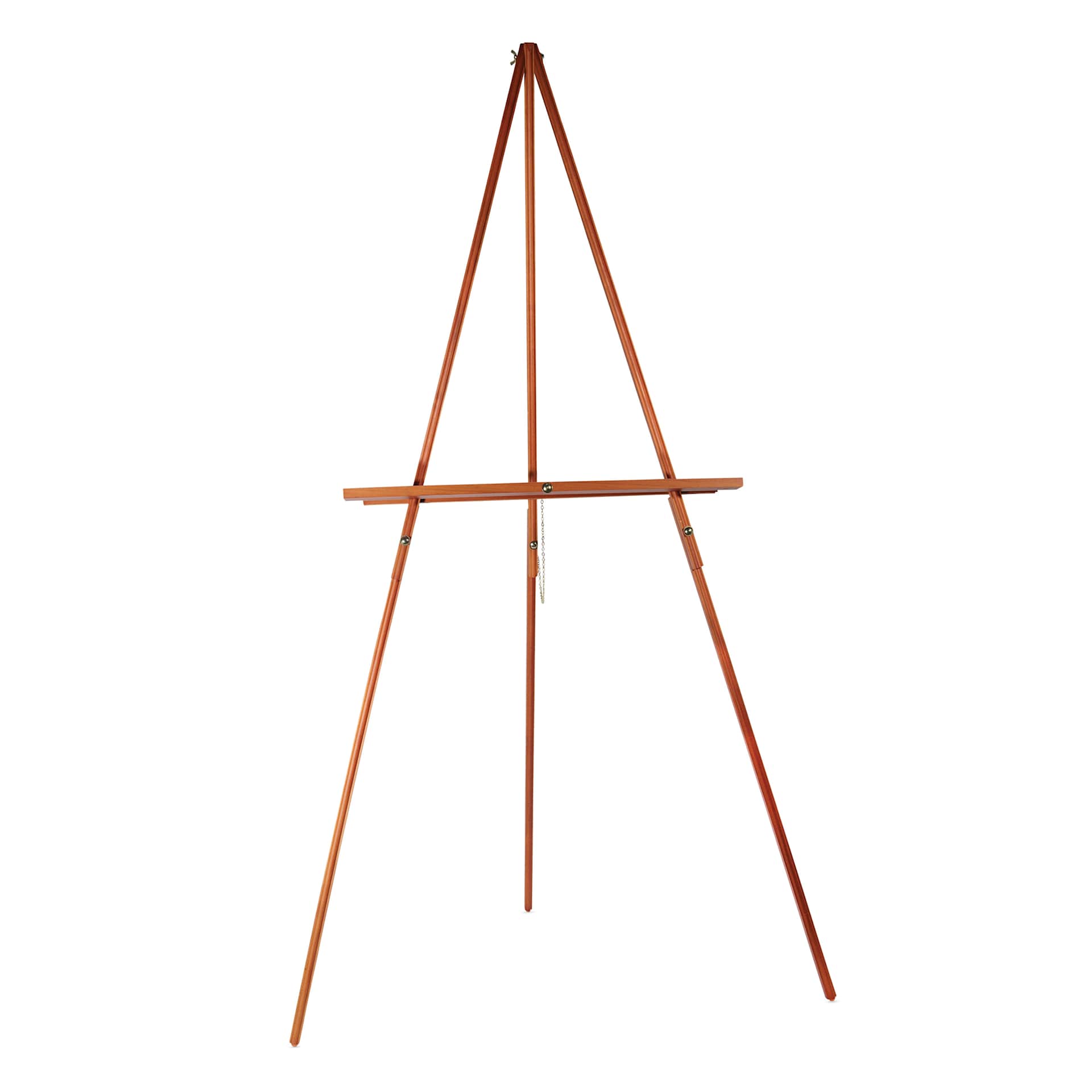 Art Alternatives Basic Wood Tripod Display Easel, front of easel