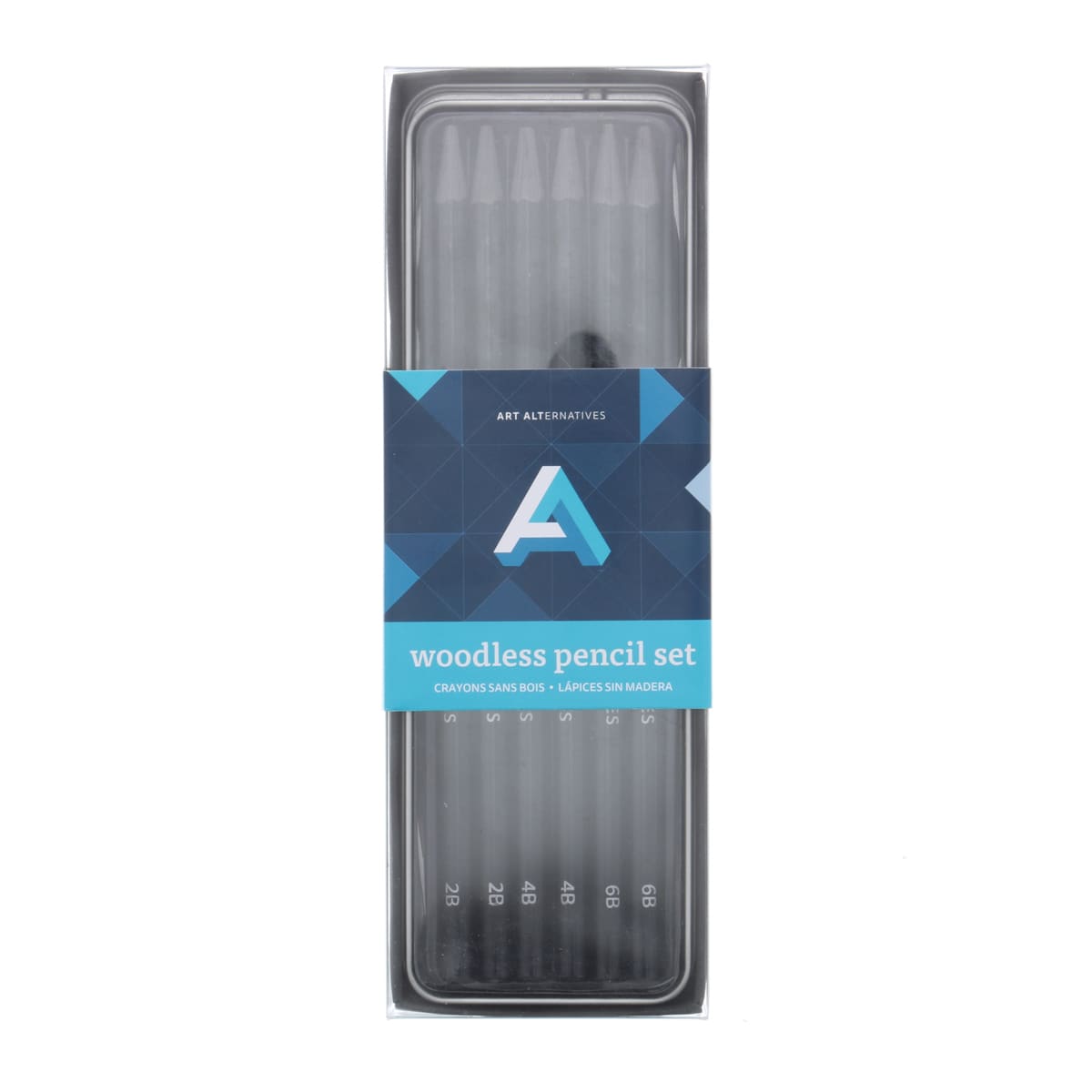 Art Alternatives Woodless Pencils - Set of 6 front of packaging