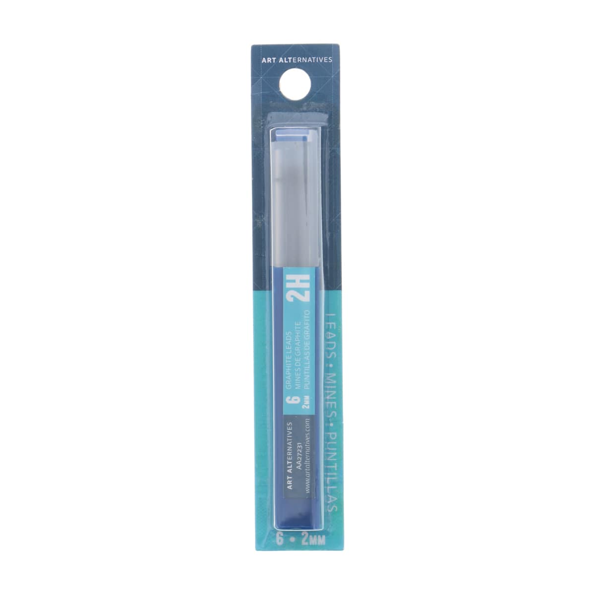 Art Alternatives Graphite Lead Refill - Pkg of 6, 2H, 2 mm
