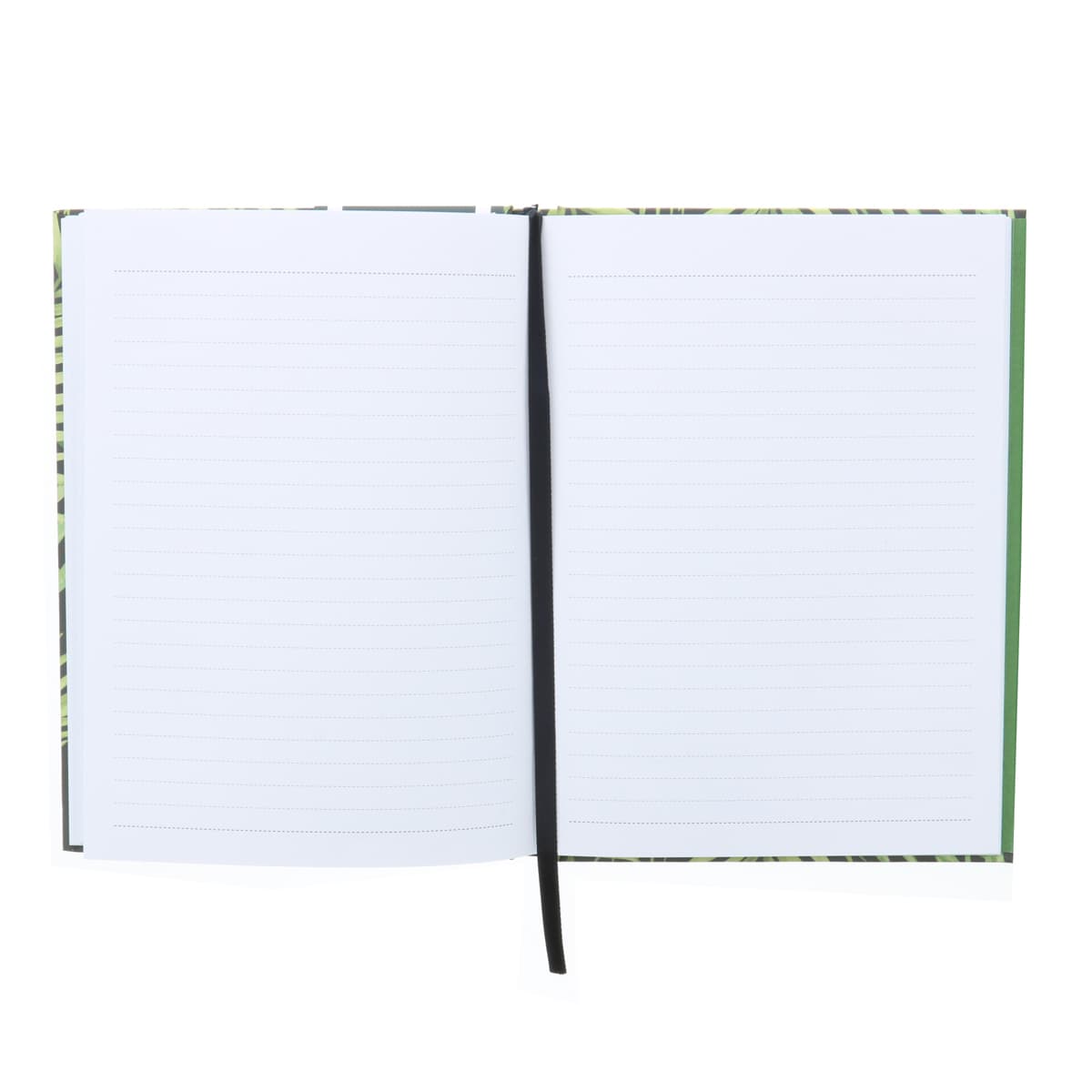 Art Alternatives Fashion Journal, Lined, 6 in x 8 in, Ferns Light Green
