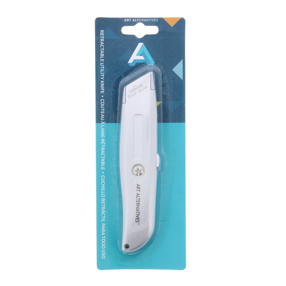 Art Alternatives Retractable Utility Knife, front of packaging