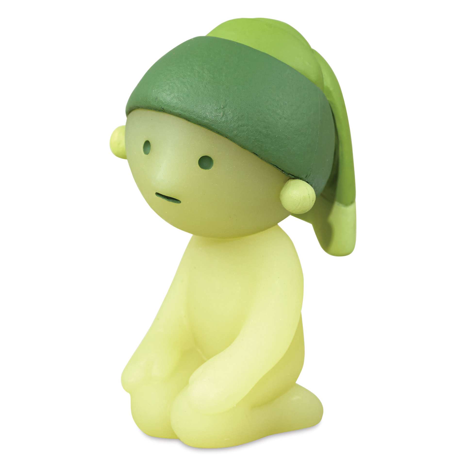 Smiski Museum Series Blind Box, side of Seiza sitting figure