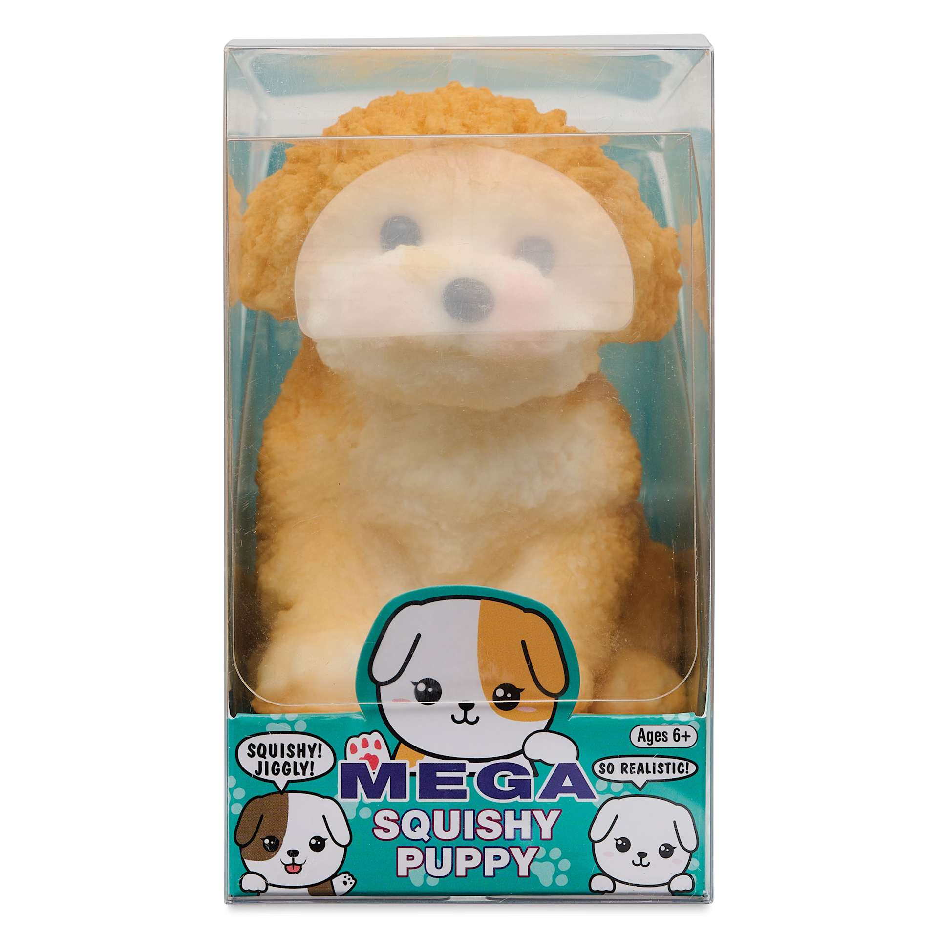 Zorbitz Mega Squishy Animal Figures - Puppy, packaging