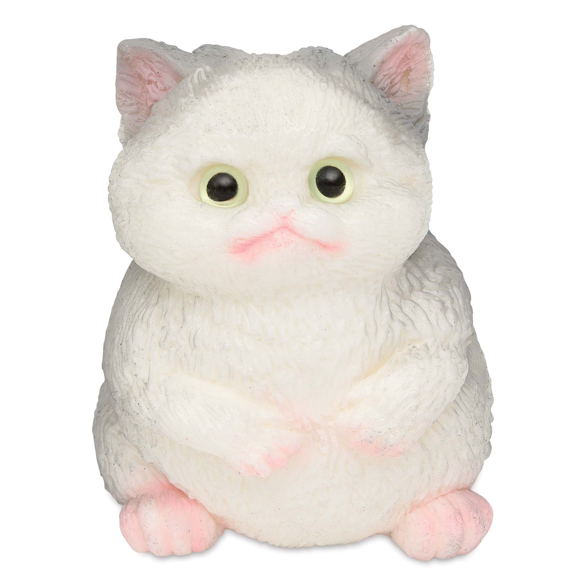 Zorbitz Mega Squishy Animal Figures - Kitty, out of packaging, front