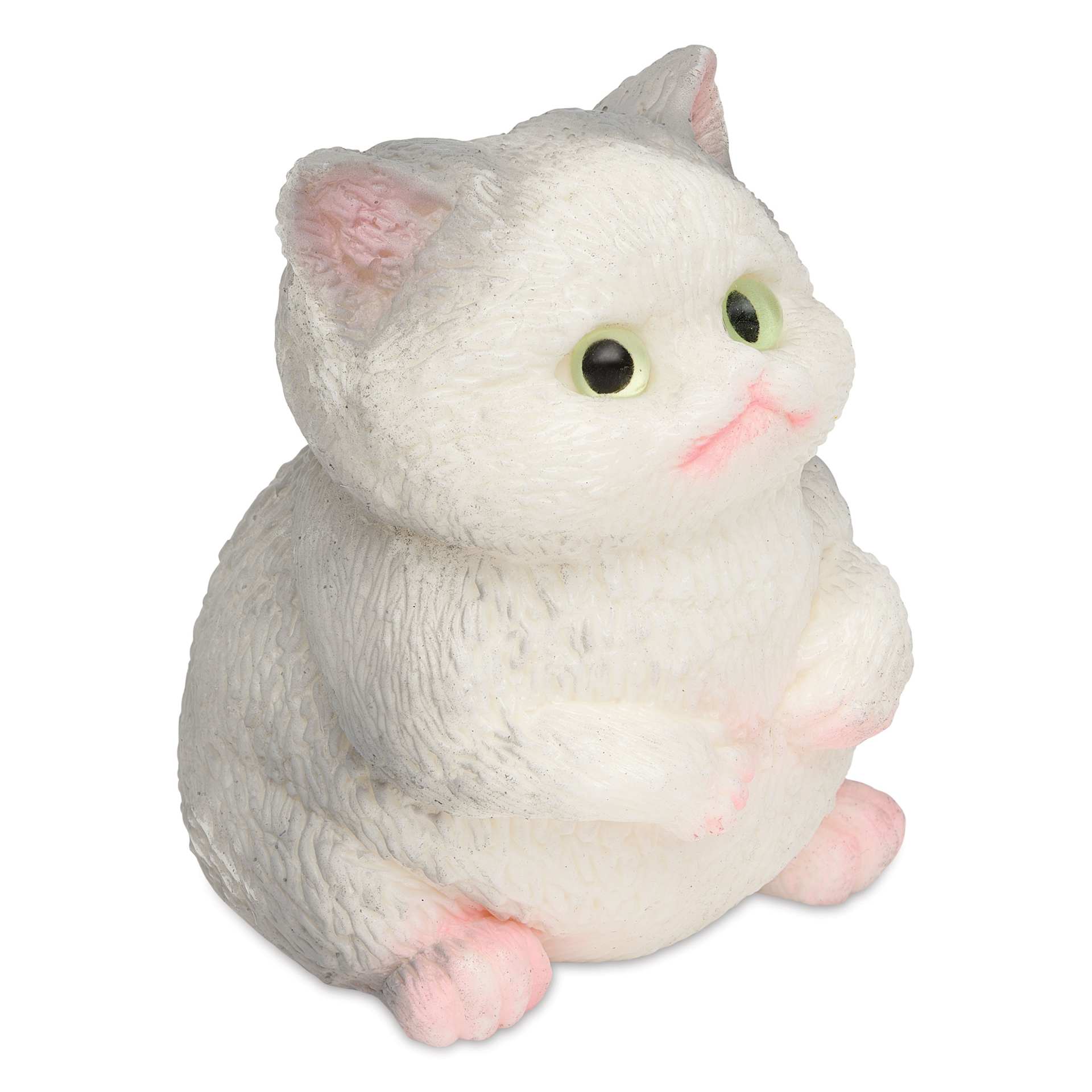 Zorbitz Mega Squishy Animal Figures - Kitty, out of packaging, side