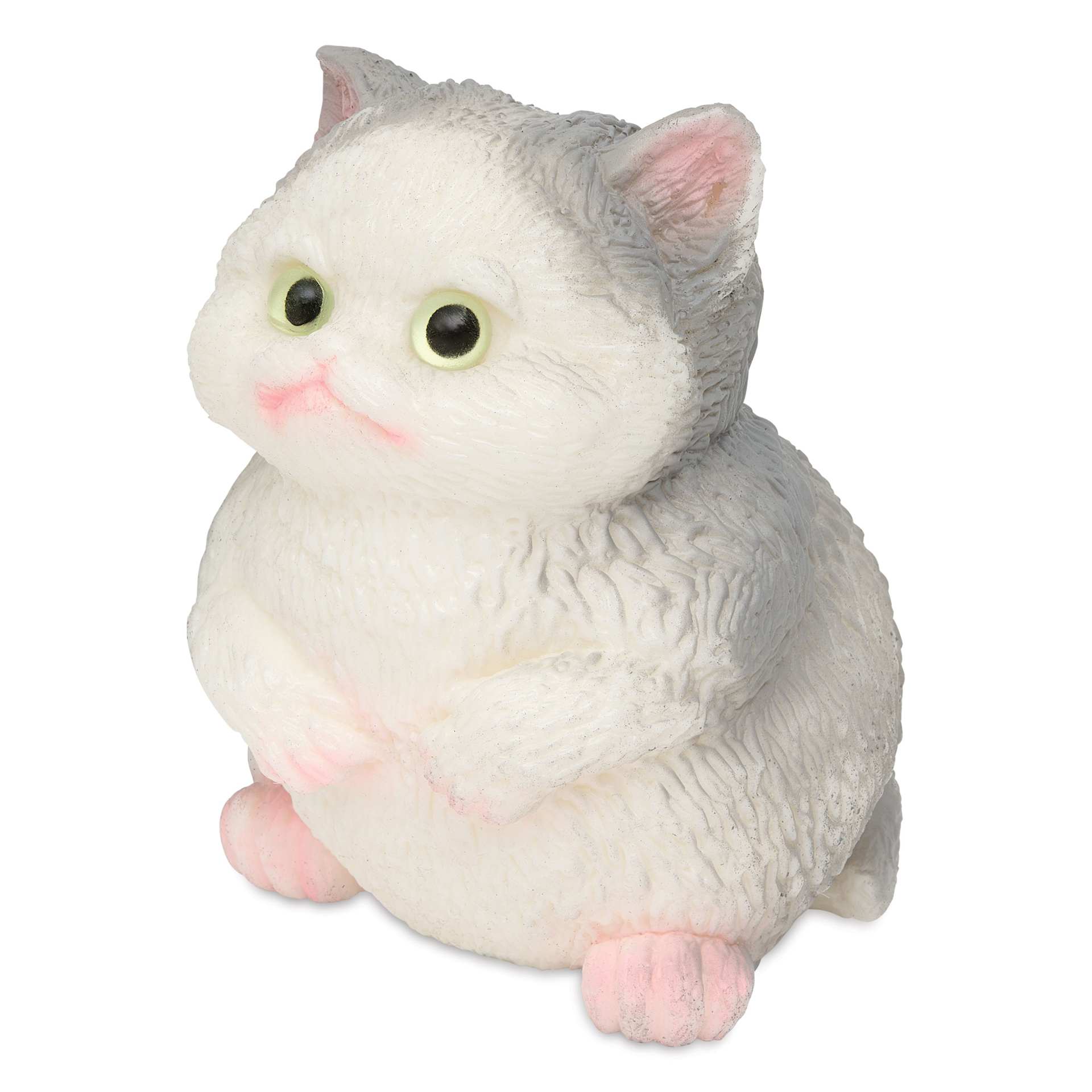 Zorbitz Mega Squishy Animal Figures - Kitty, out of packaging