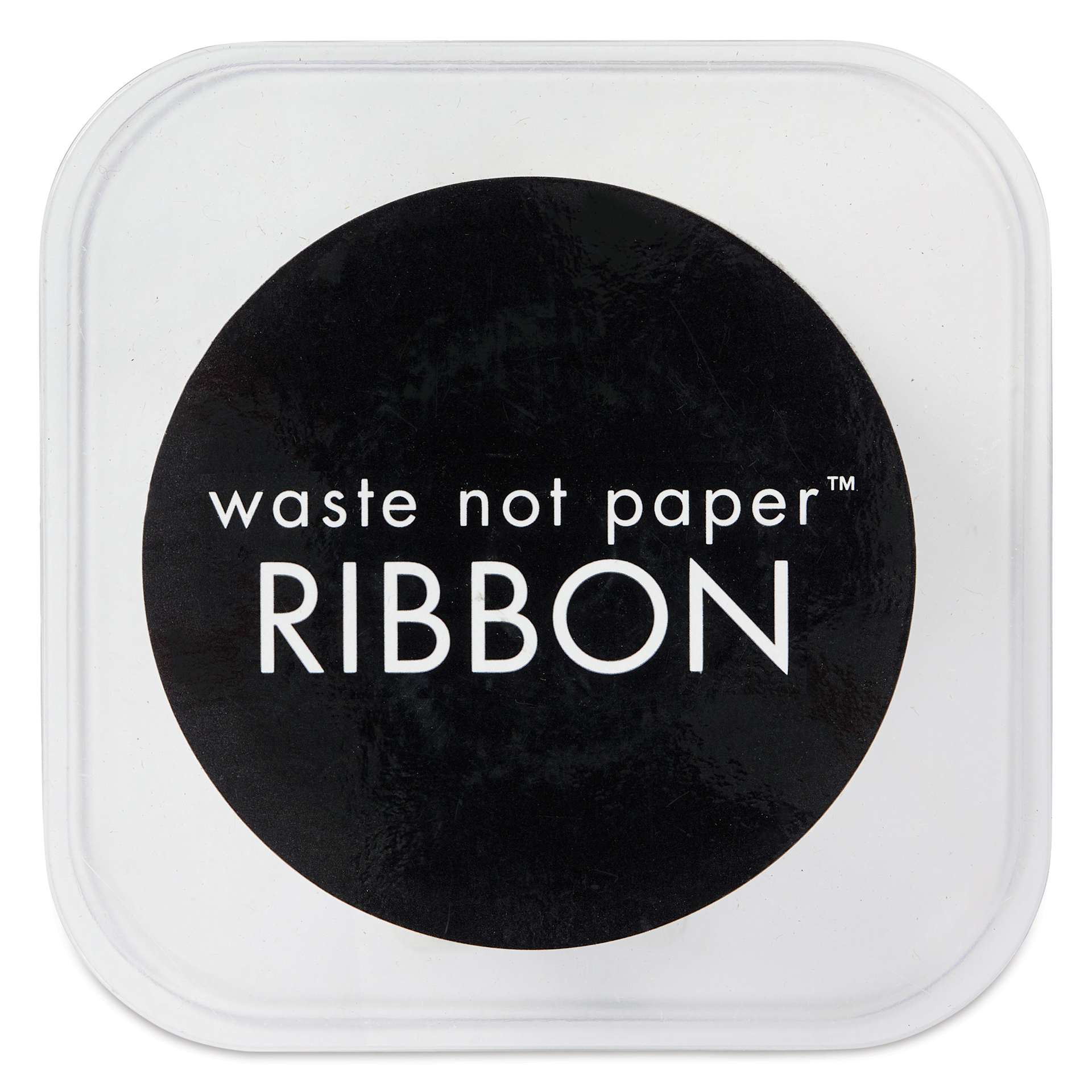Paper Source Satin Ribbon - Silver, 1" x 10 yds, front of package