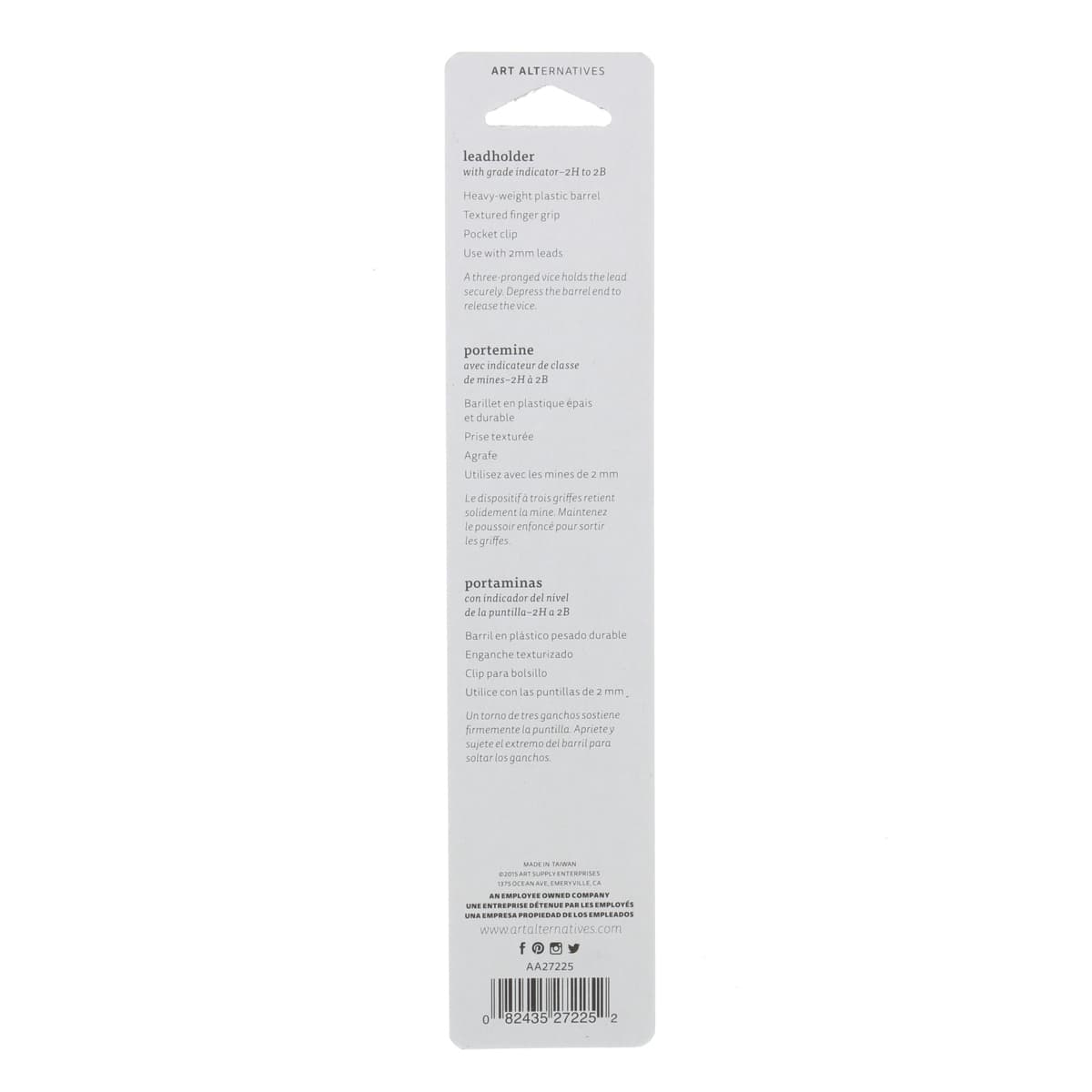 Art Alternatives Lead Holder - 2 mm, With Indicator