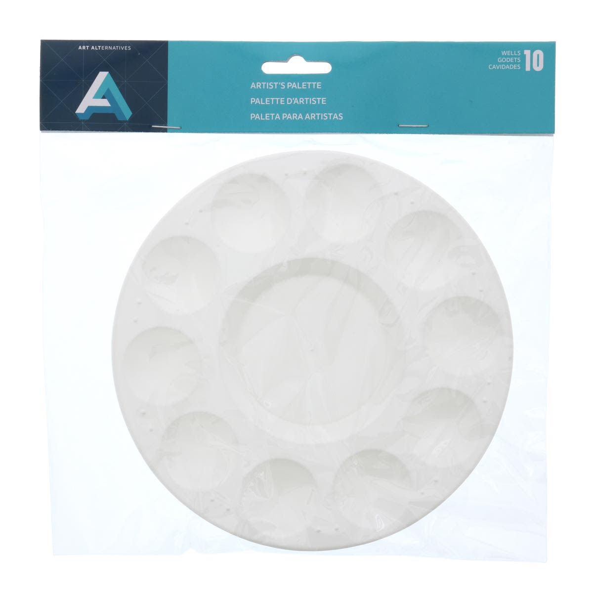 Art Alternatives 10-Well Round Palette