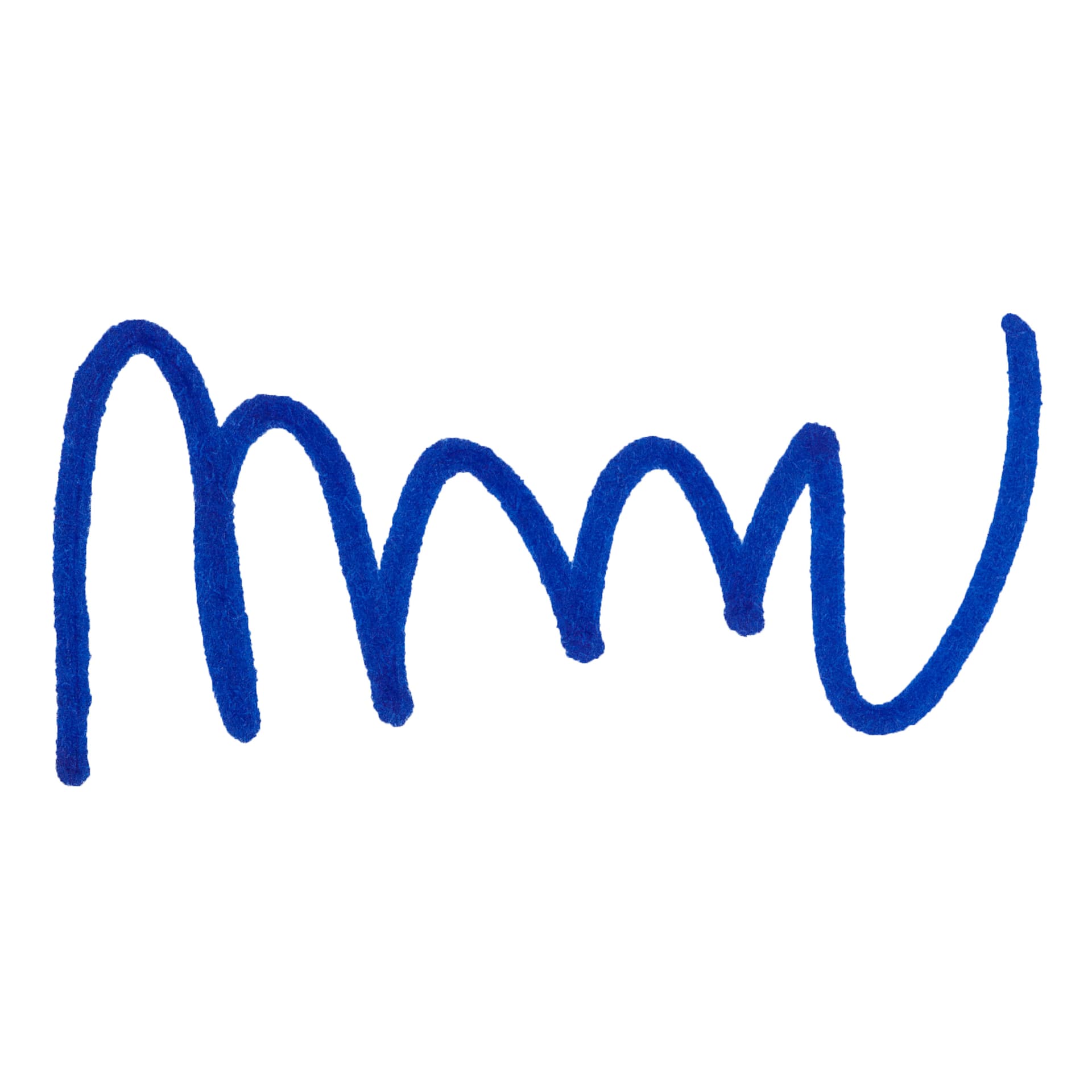 Art Alternatives Permanent Fine Marker - Blue Swatch