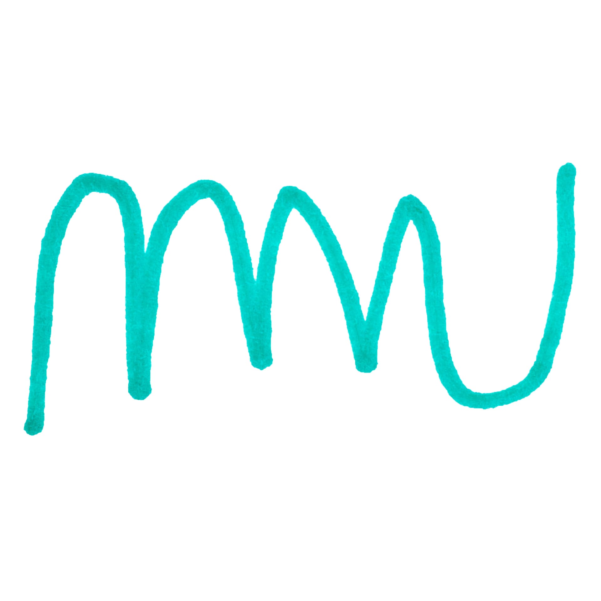 Art Alternatives Permanent Fine Marker - Aqua Swatch