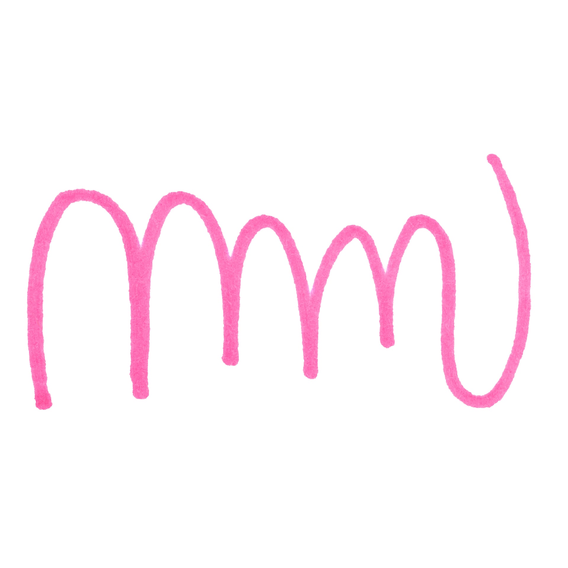 Art Alternatives Permanent Marker - Neon Pink Swatch