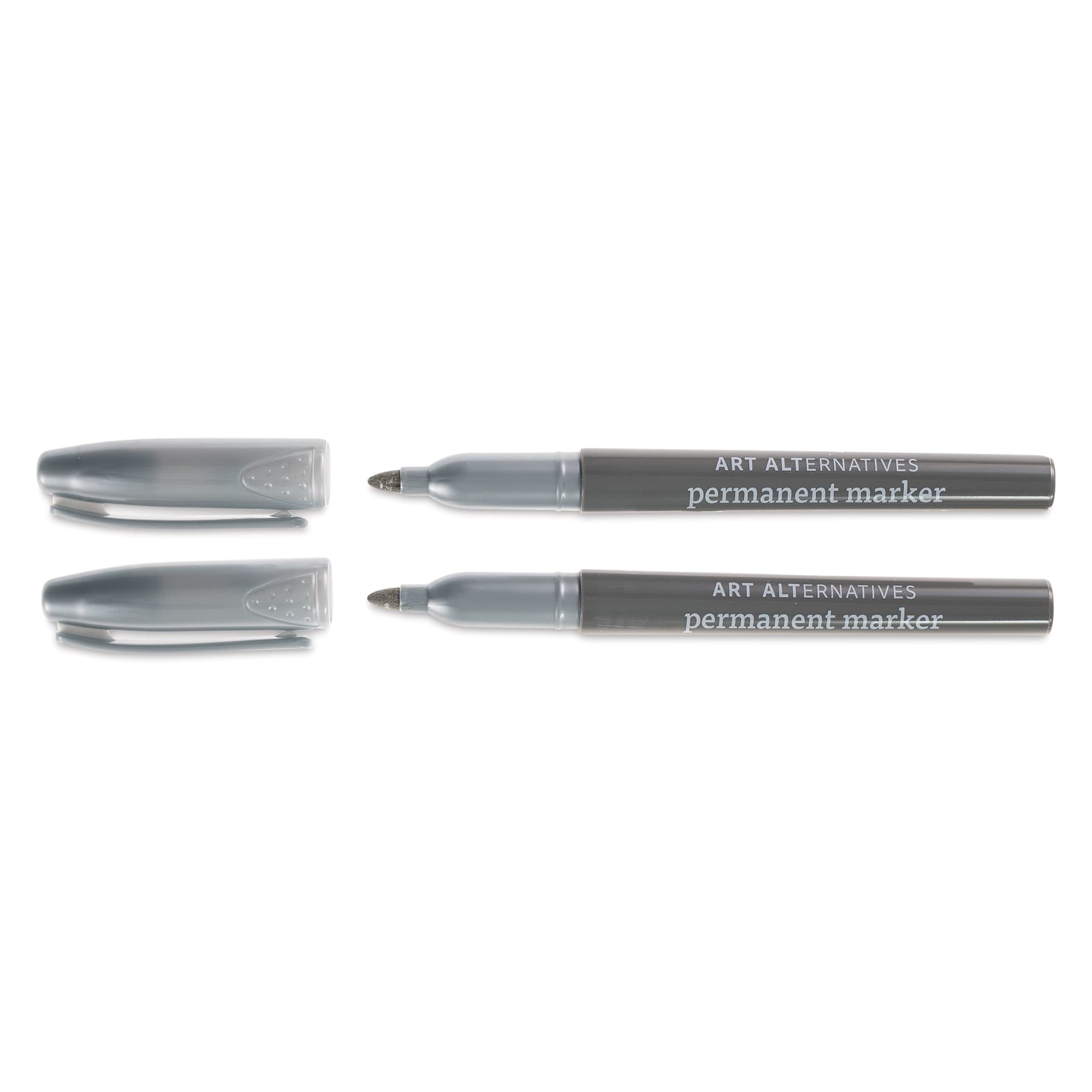 Permanent Marker Set Silver - Fine Tip, 2/Pkg.