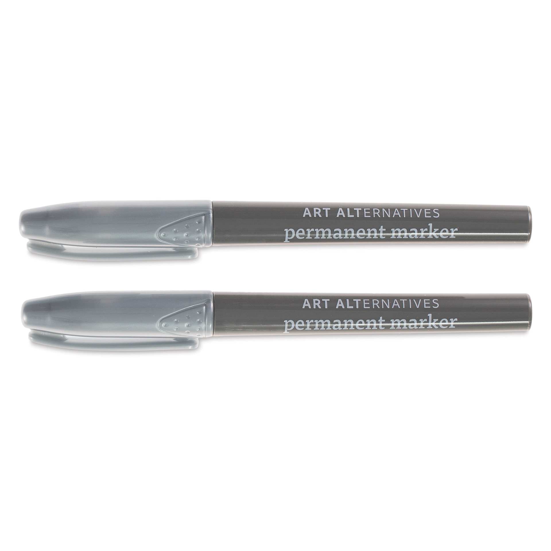 Permanent Marker Set Silver - Fine Tip, 2/Pkg.
