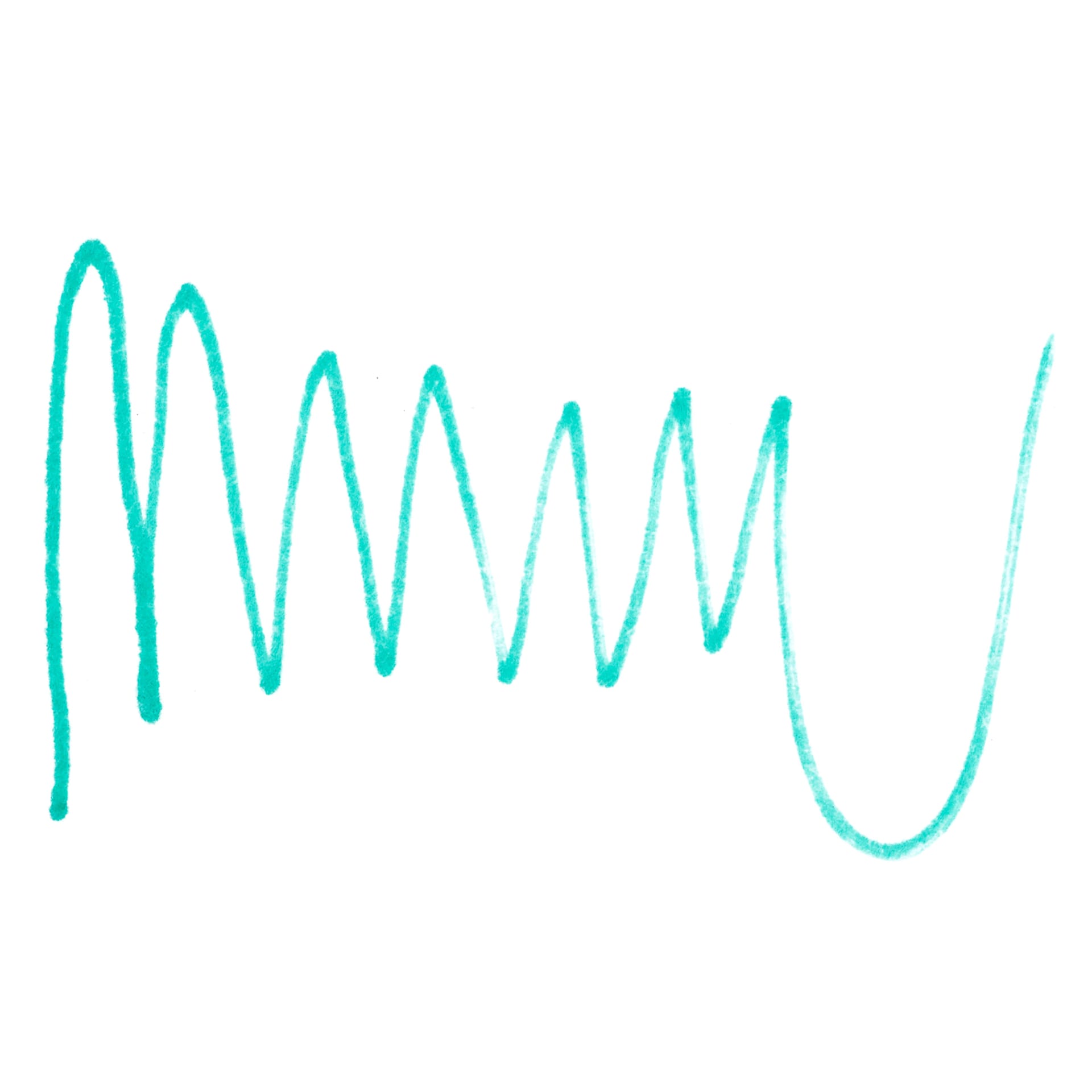 Art Alternatives Permanent Extra Fine Marker - Aqua, Swatch