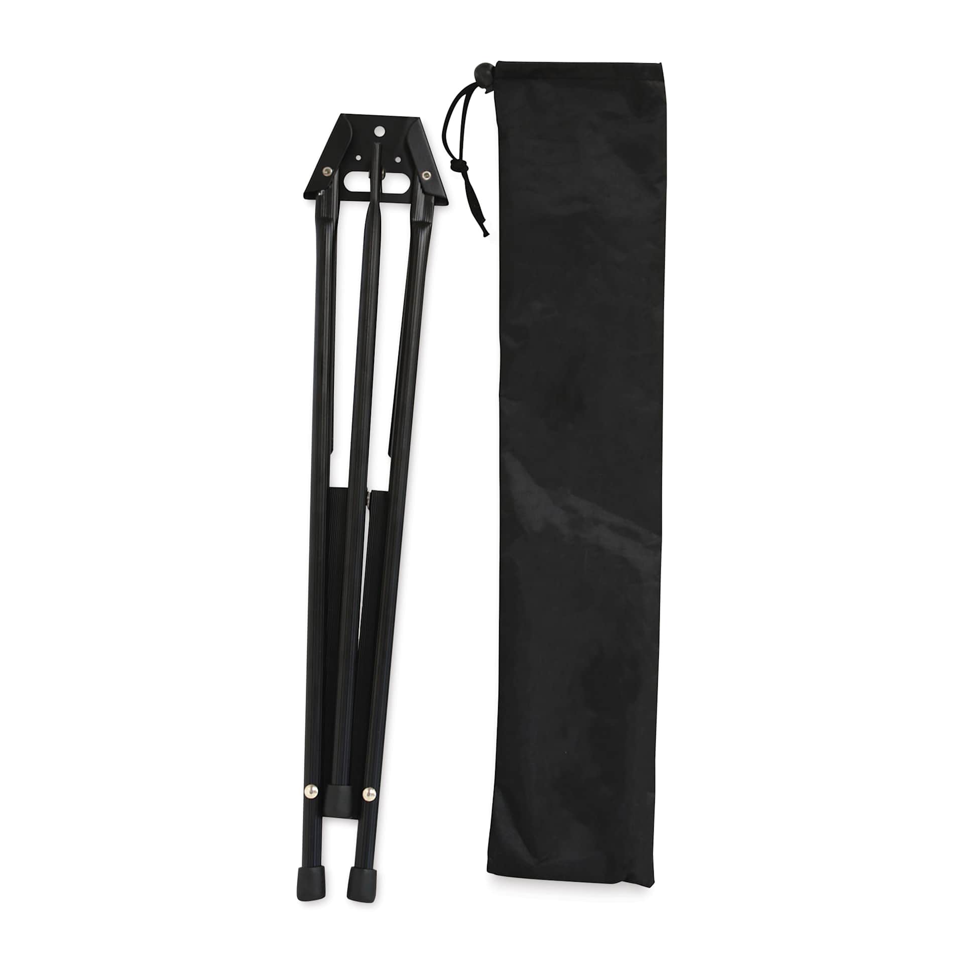 Art Alternatives Aluminum Tabletop Easel, folded with case