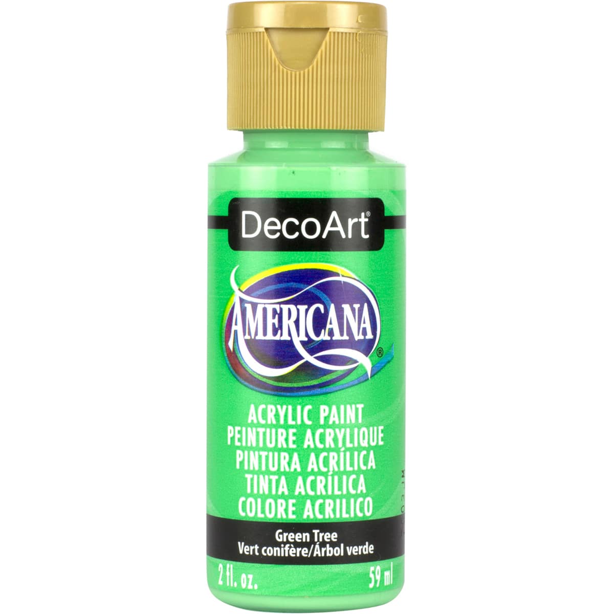Americana Acrylic Colors Green Tree