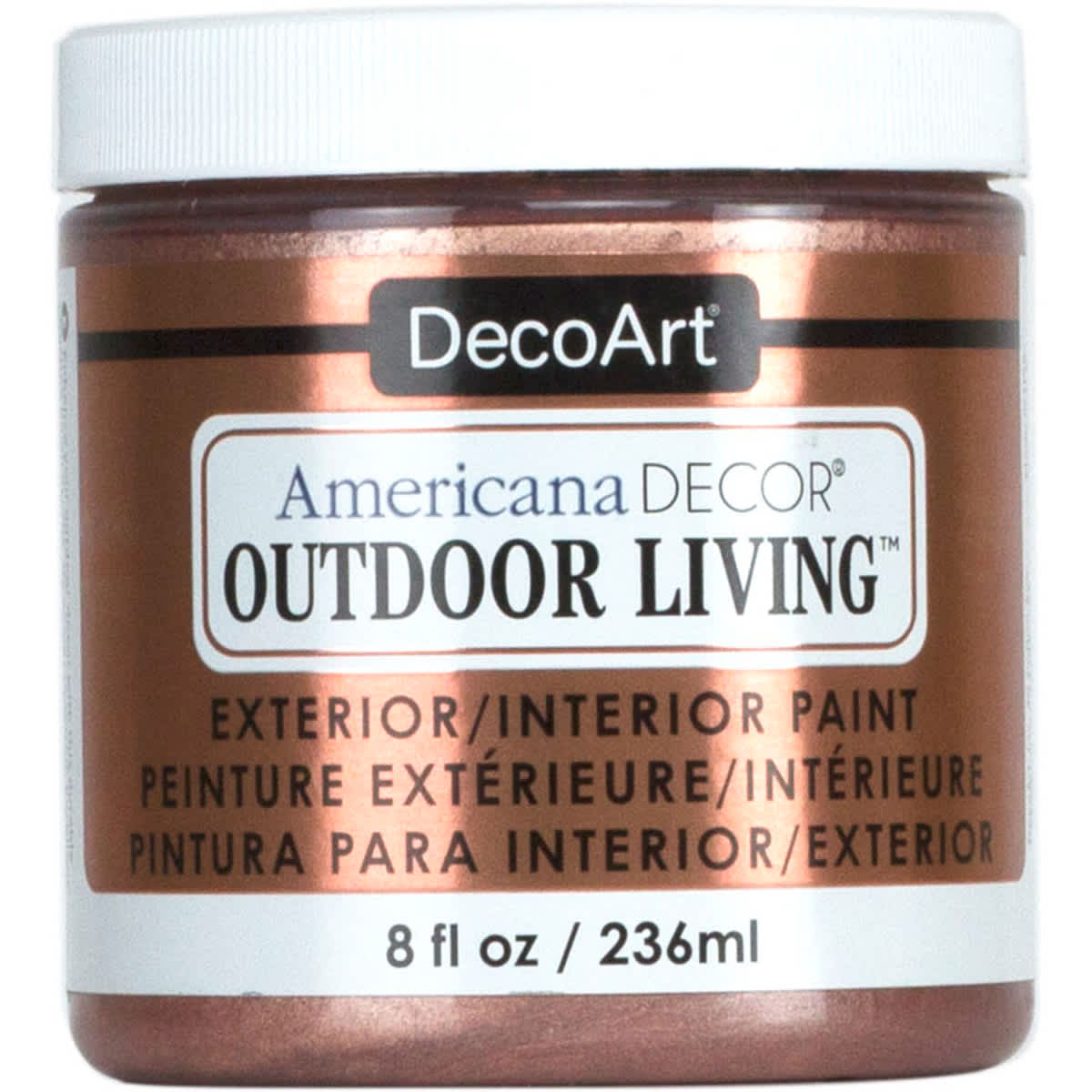 Americana Decor Outdoor Living Paint Rose Gold