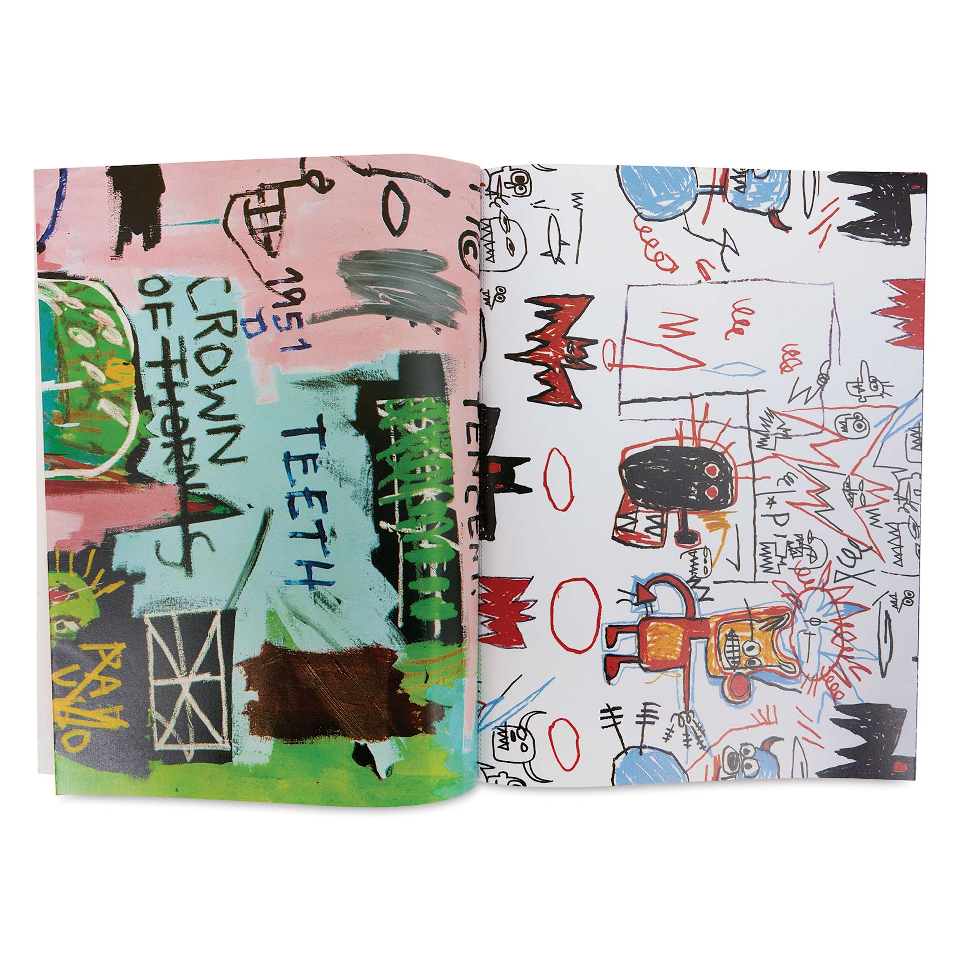 Basquiat Wrapping Paper Book, sheet
