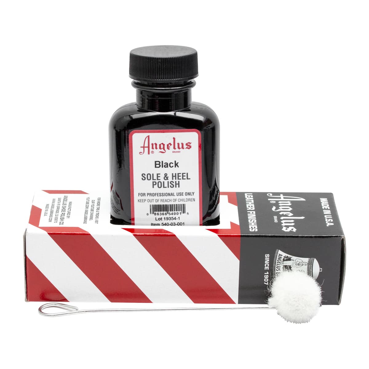 Sole & Heel Edge Polish Black