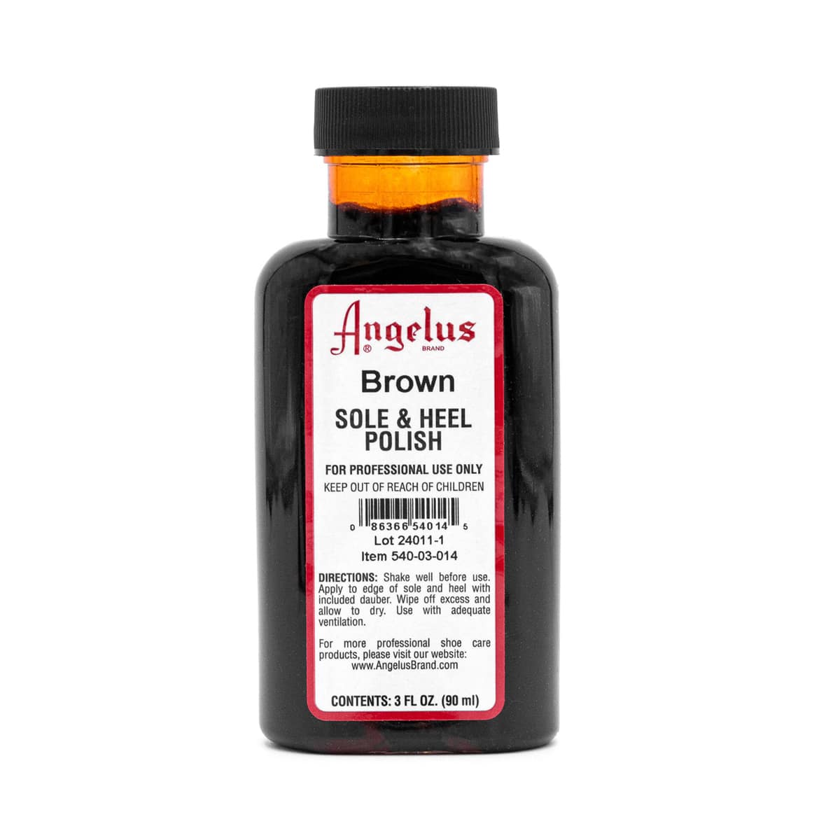 Sole & Heel Edge Polish Brown