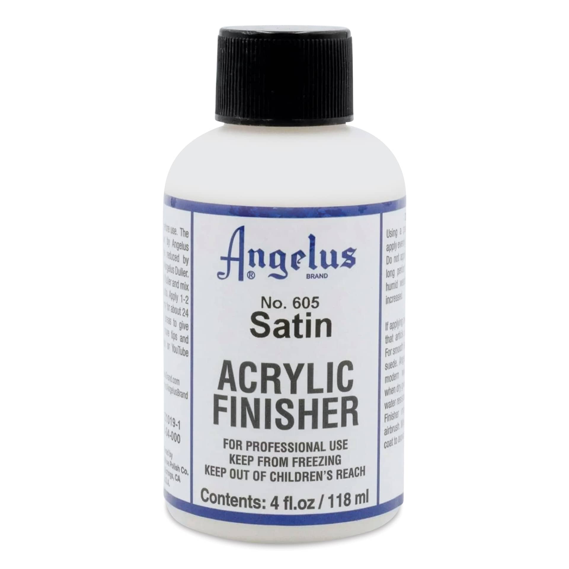 Angelus Leather Acrylic Finisher - Satin, 4 oz
