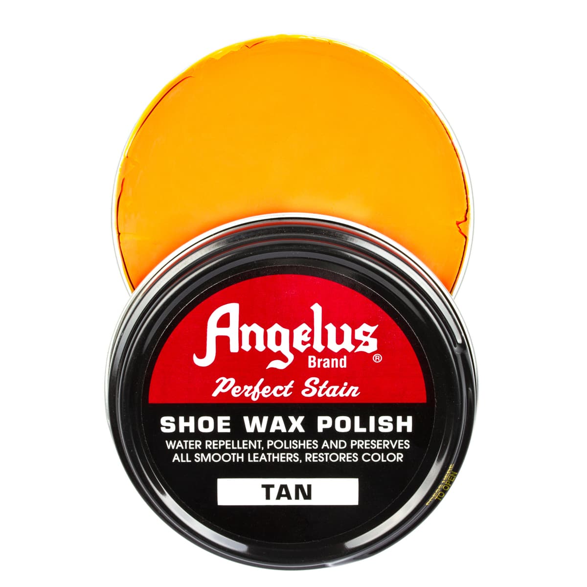 Shoe Wax Polish Tan Orange