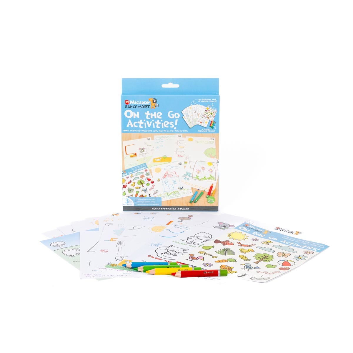 On the Go Activity Packs early stART 20-Activity Pack