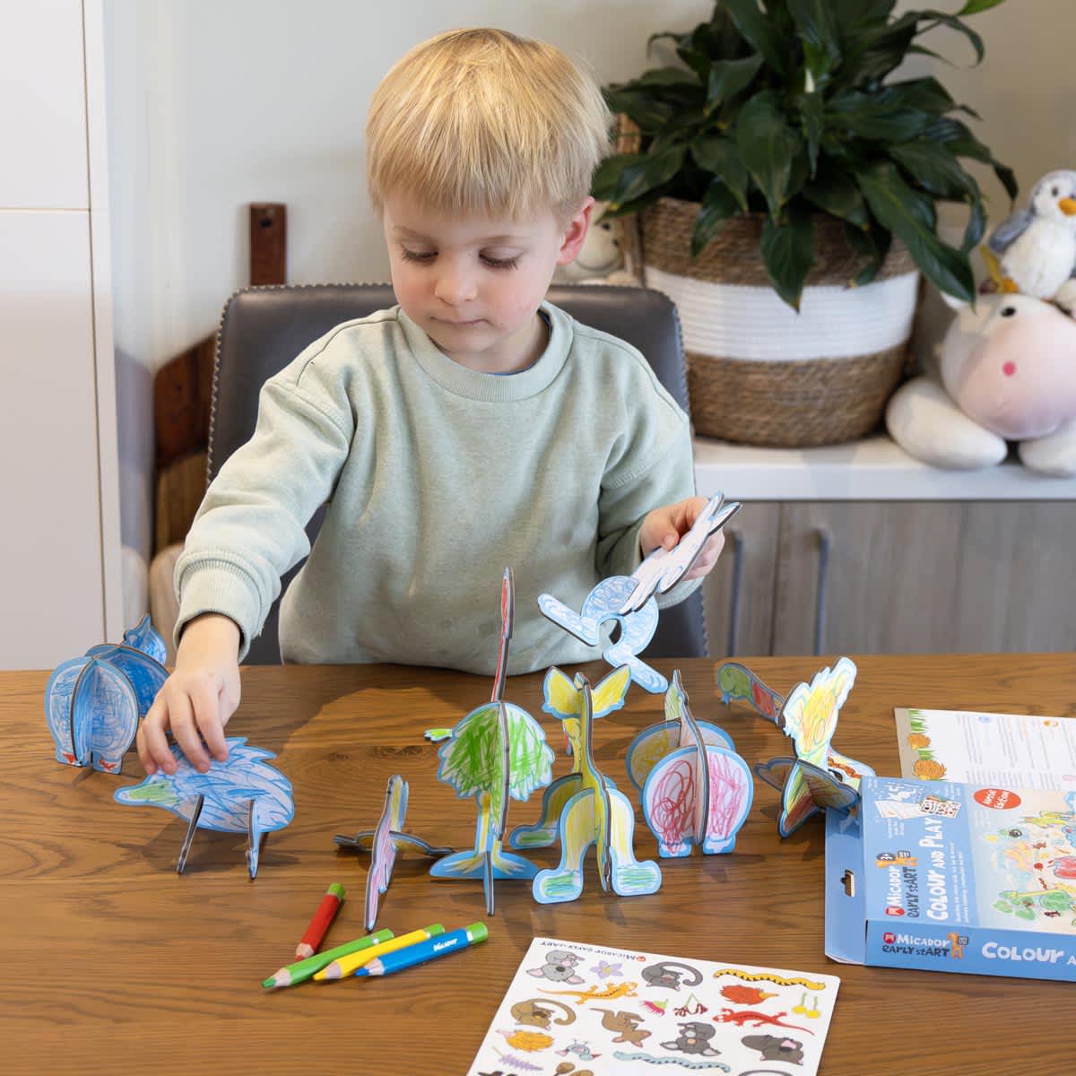 Colour & Play 6-Piece Sets Aussie Edition