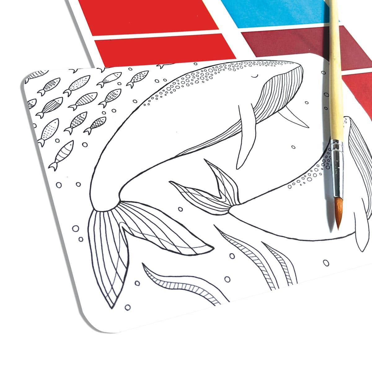 Scenic Hues DIY Watercolor Art Kits Ocean Paradise
