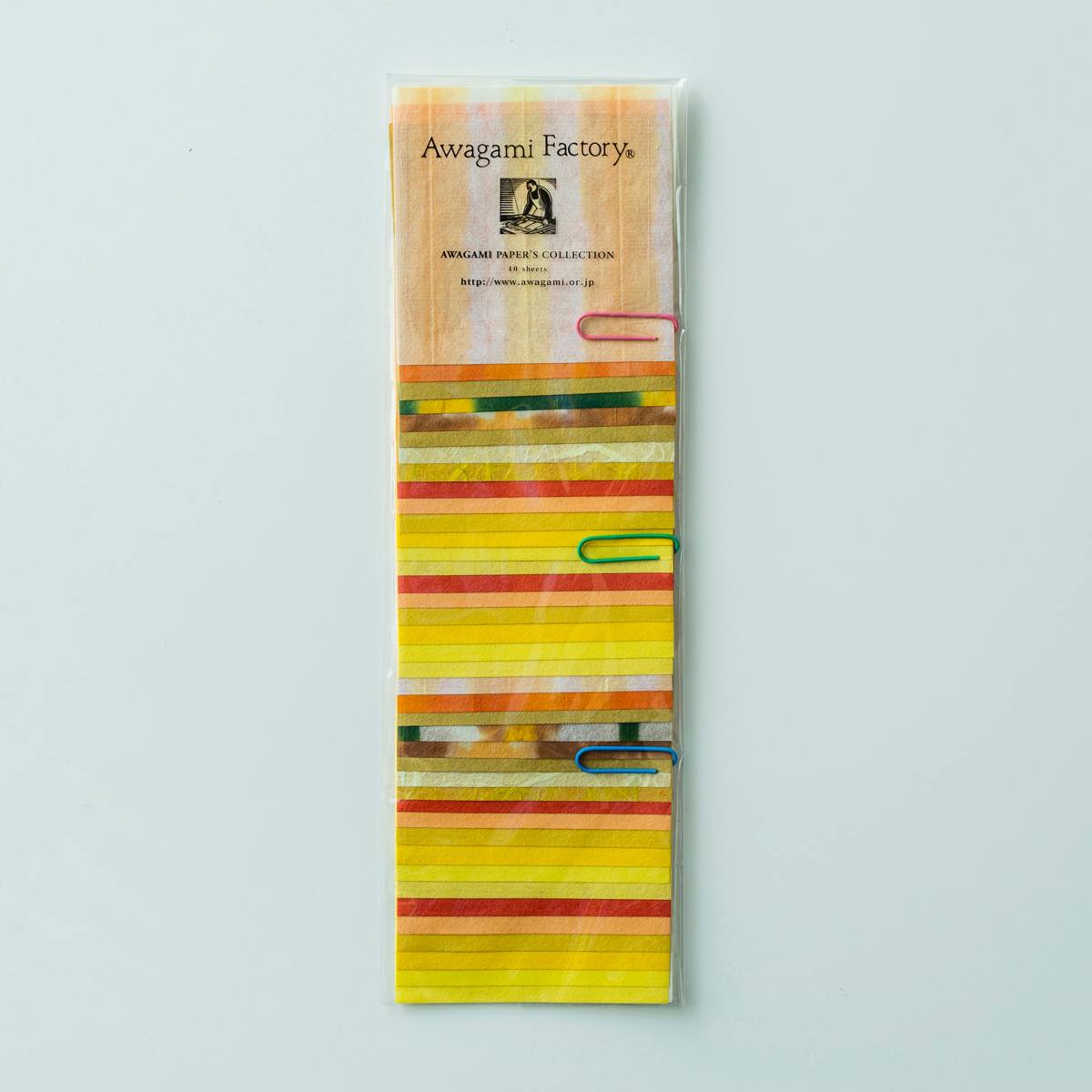 Awagami Washi Collection, Yellow