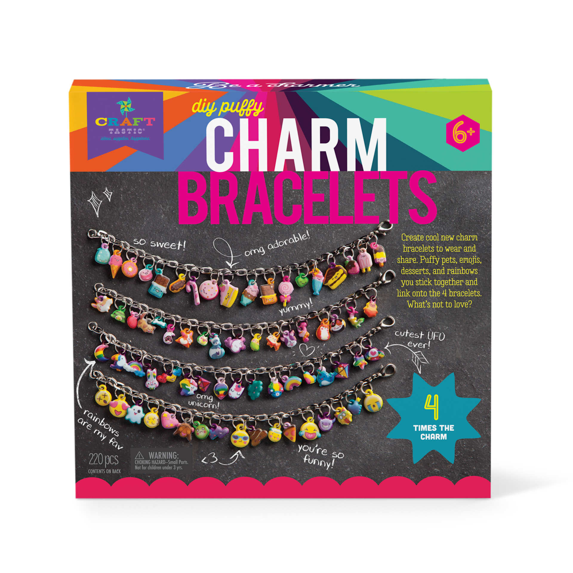 Craft-Tastic DIY Charm Bracelets Kit