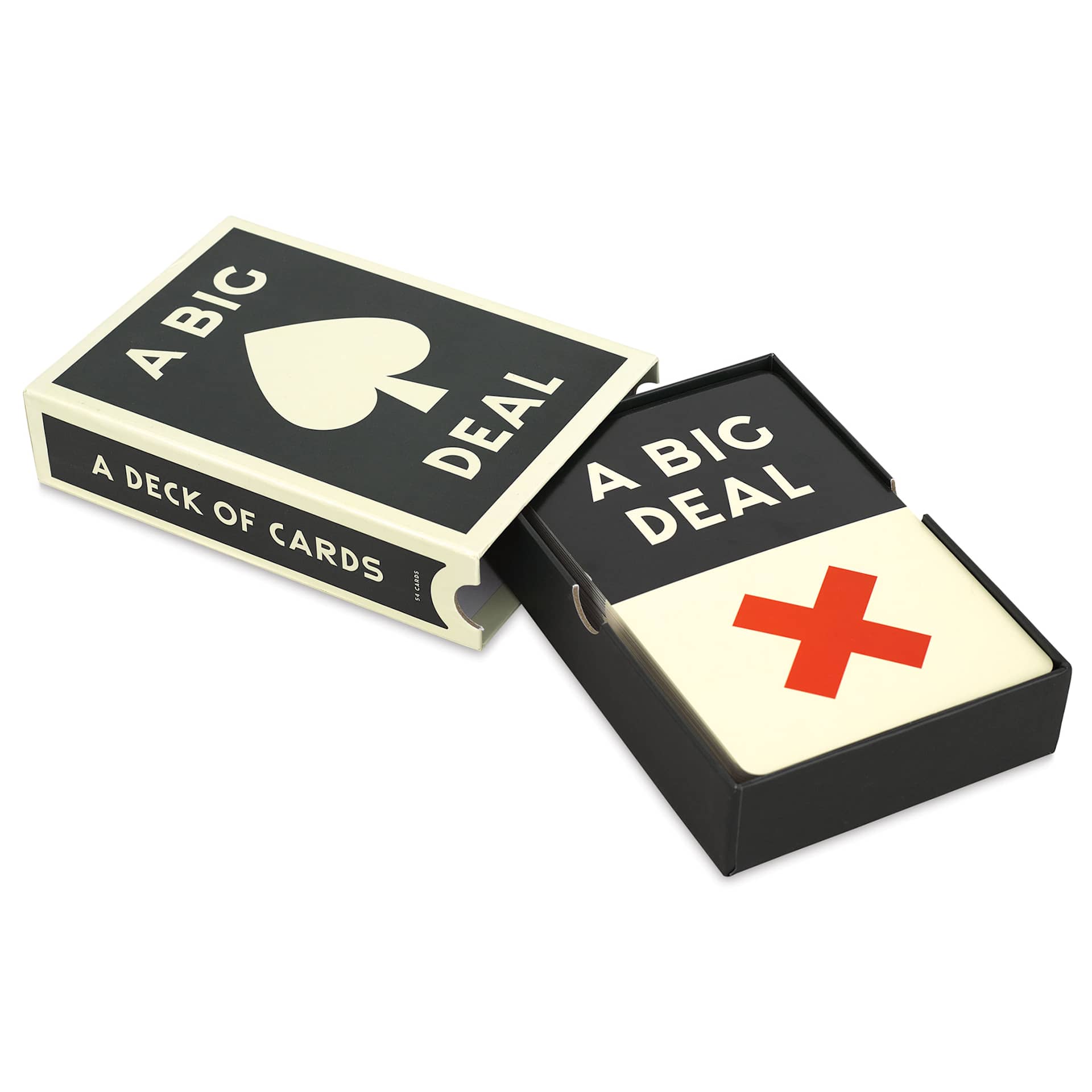 Brass Monkey A Big Deal Giant Playing Cards (deck holder and cards pulled out of packaging)