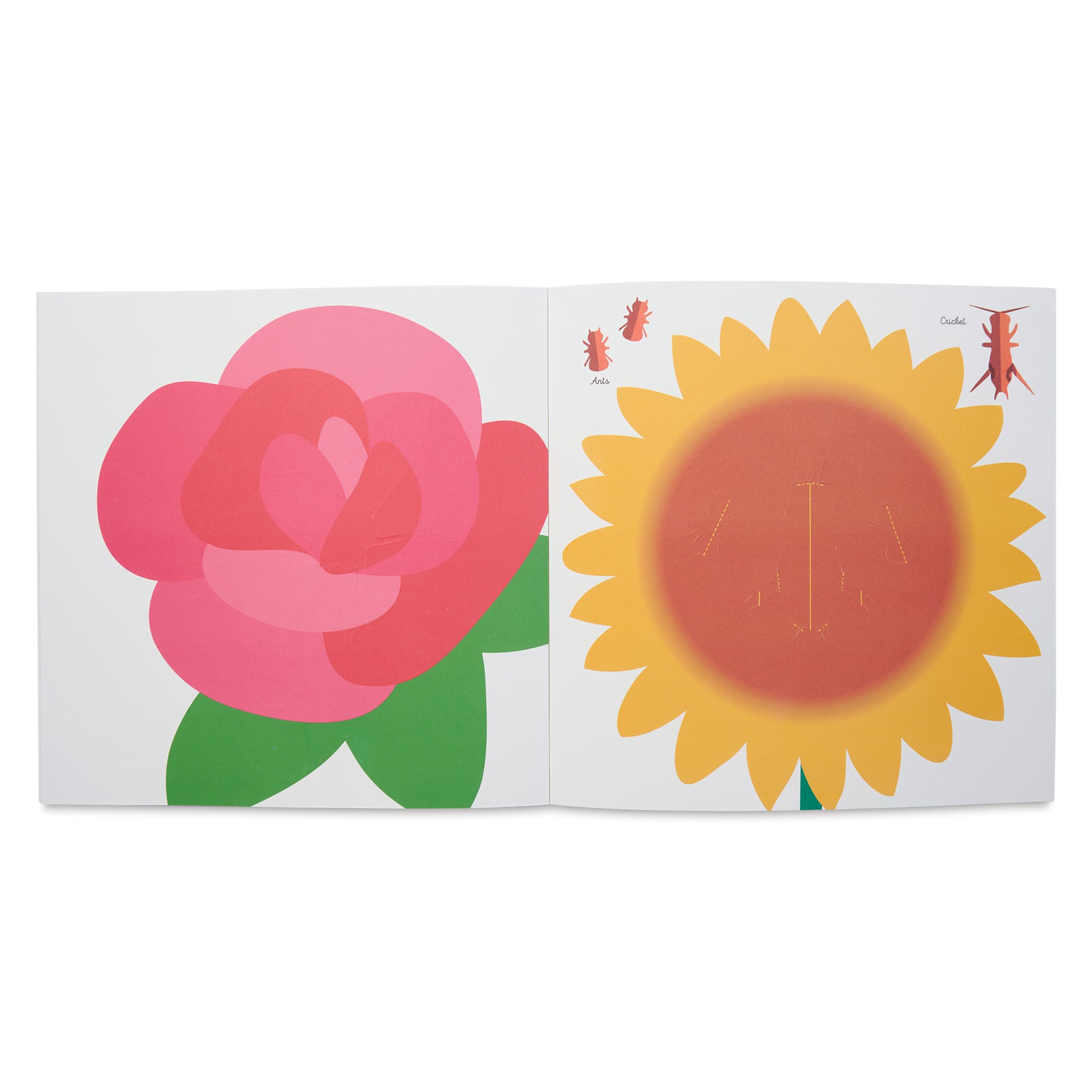 Insects : Fold & Play, sunflower