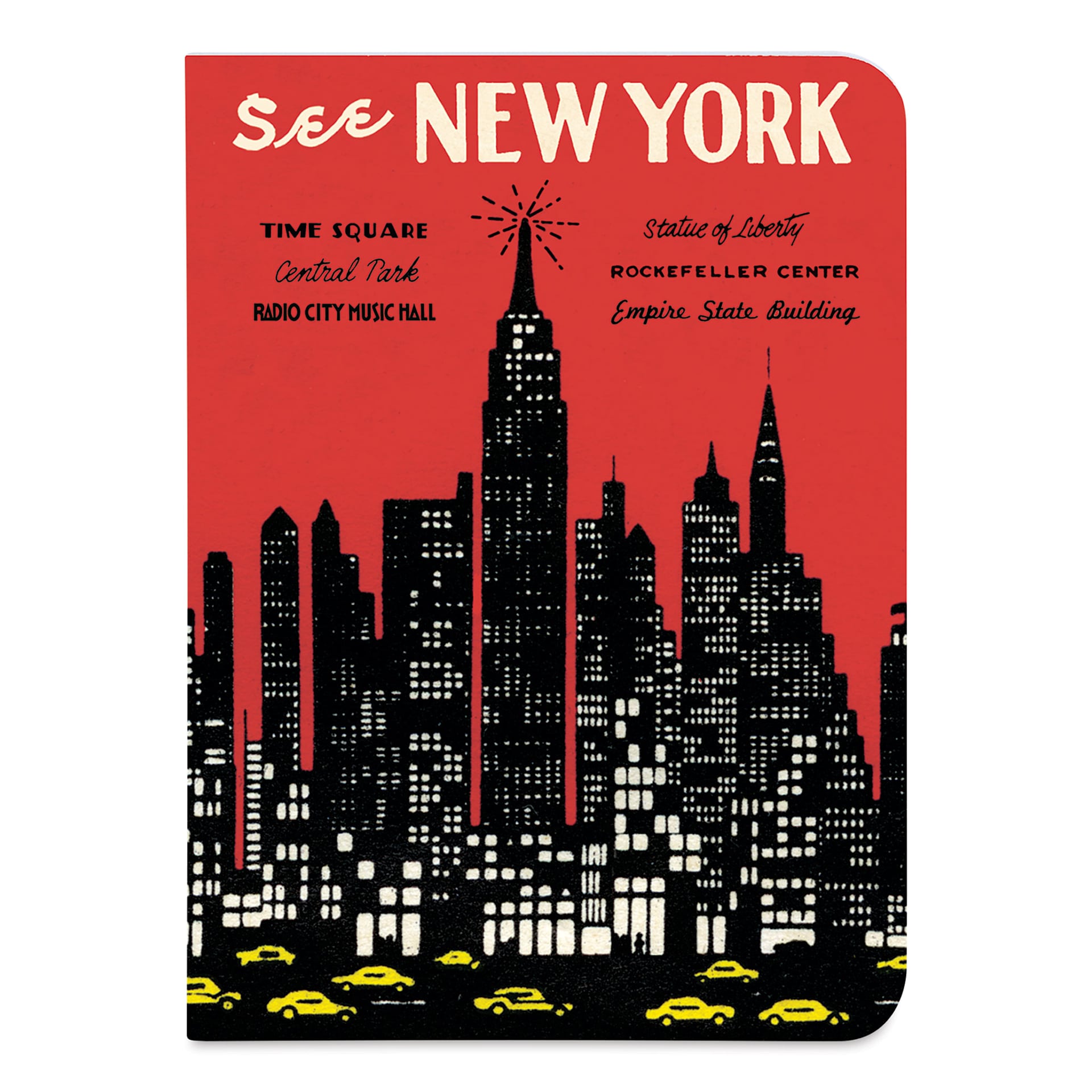 Cavallini Vintage New York Mini Notebook (Skyline cover)