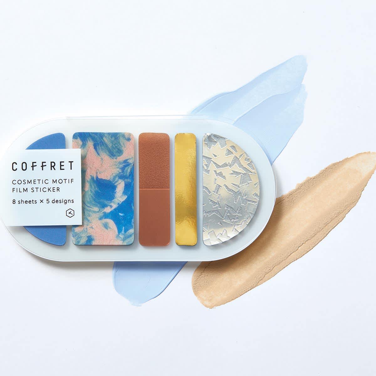 COFFRET Film Stickers ROUND Horizon Blue