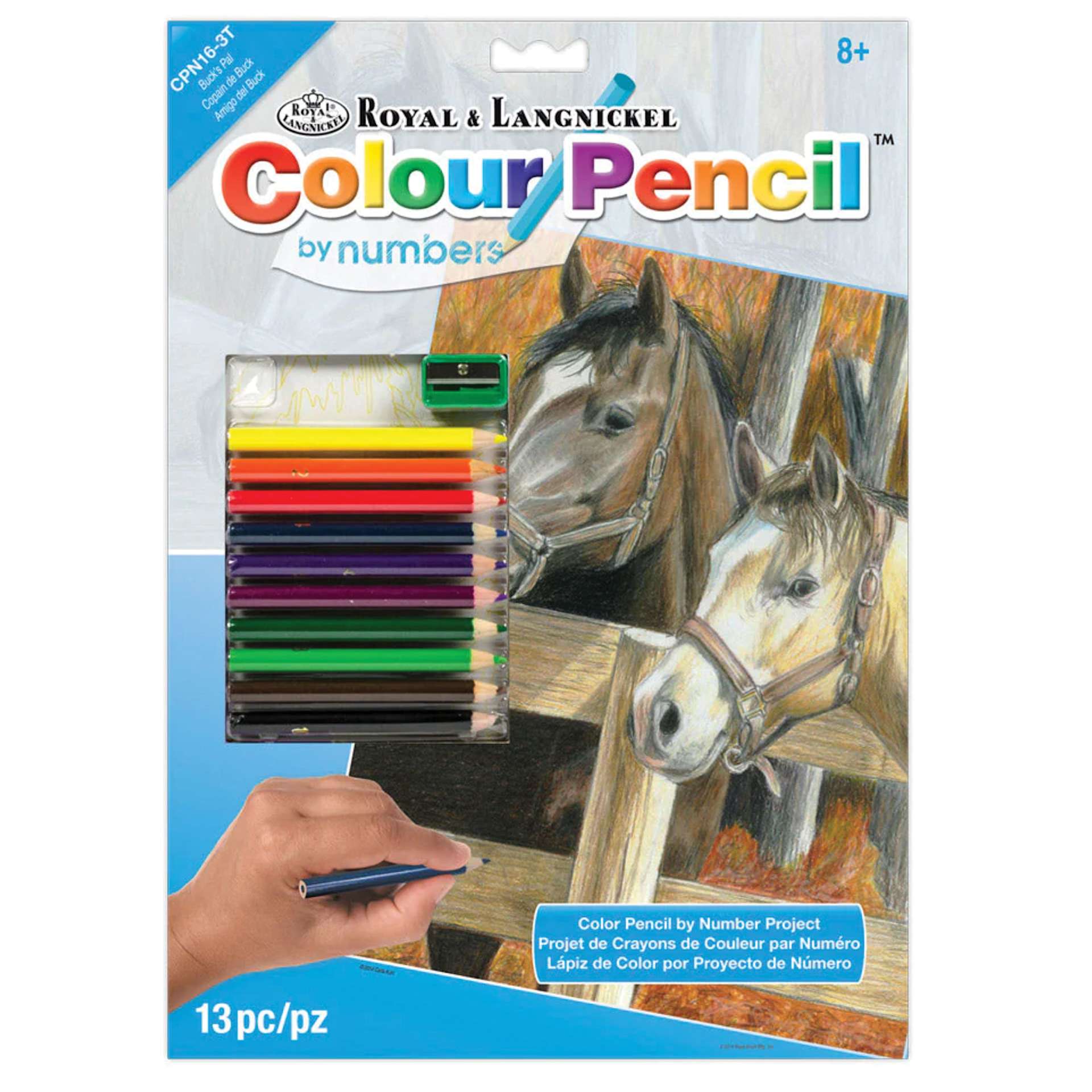 Color By Numbers Clr Pncl Nbr Bck Pal