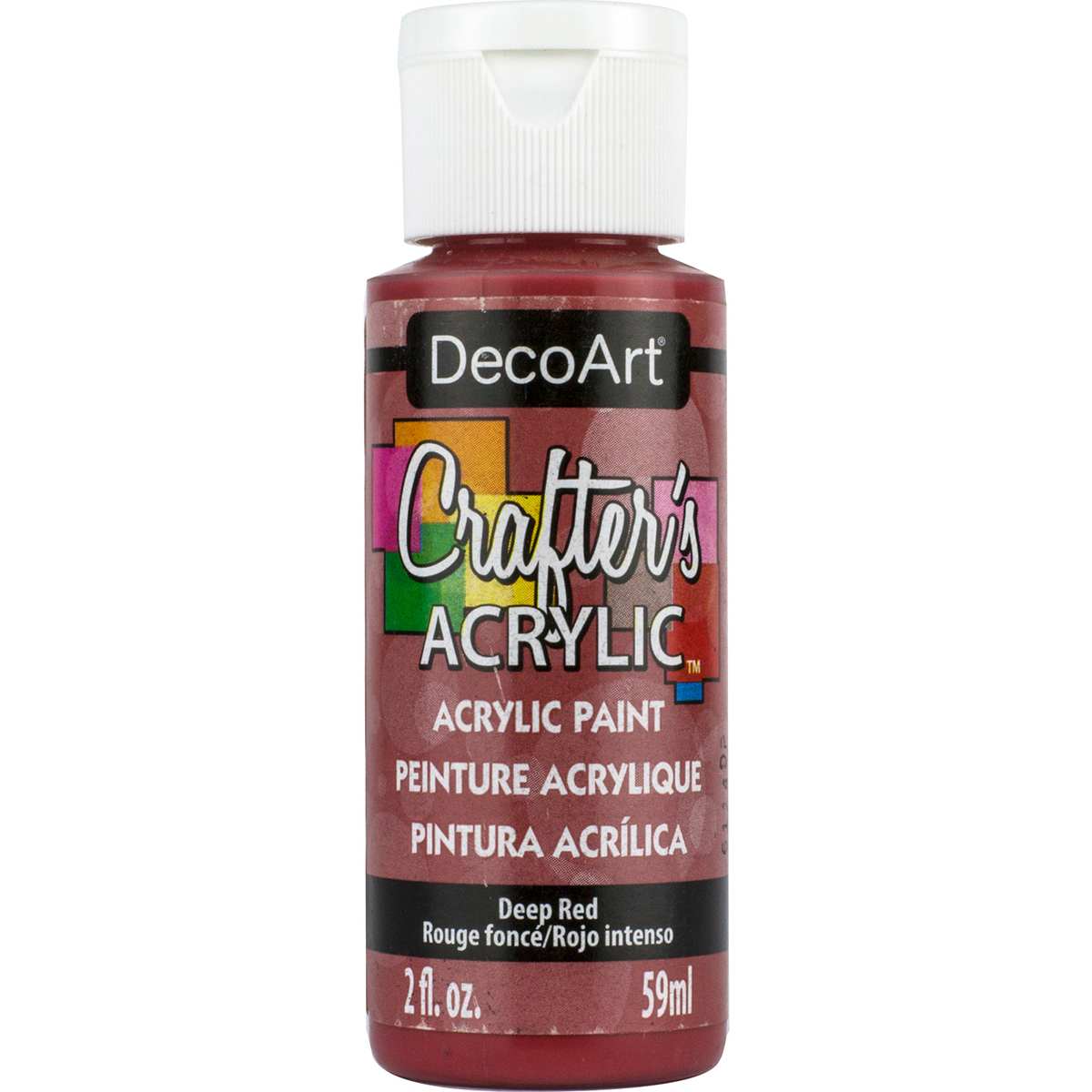 Crafter's Acrylic Paint Deep Red