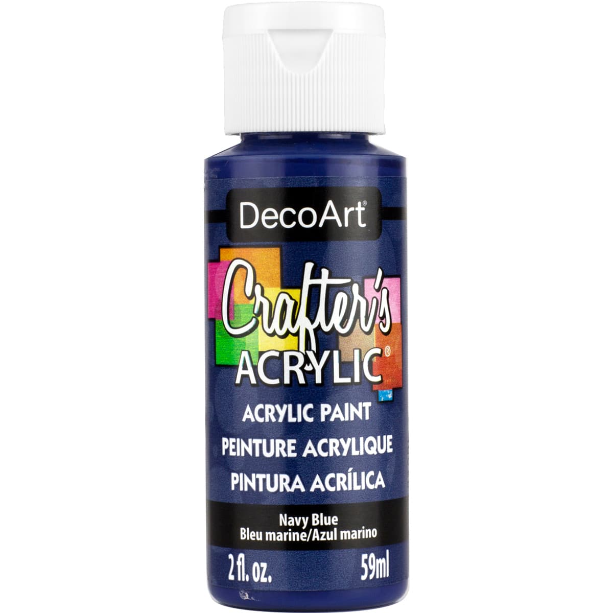 Crafter's Acrylic Paint Navy Blue