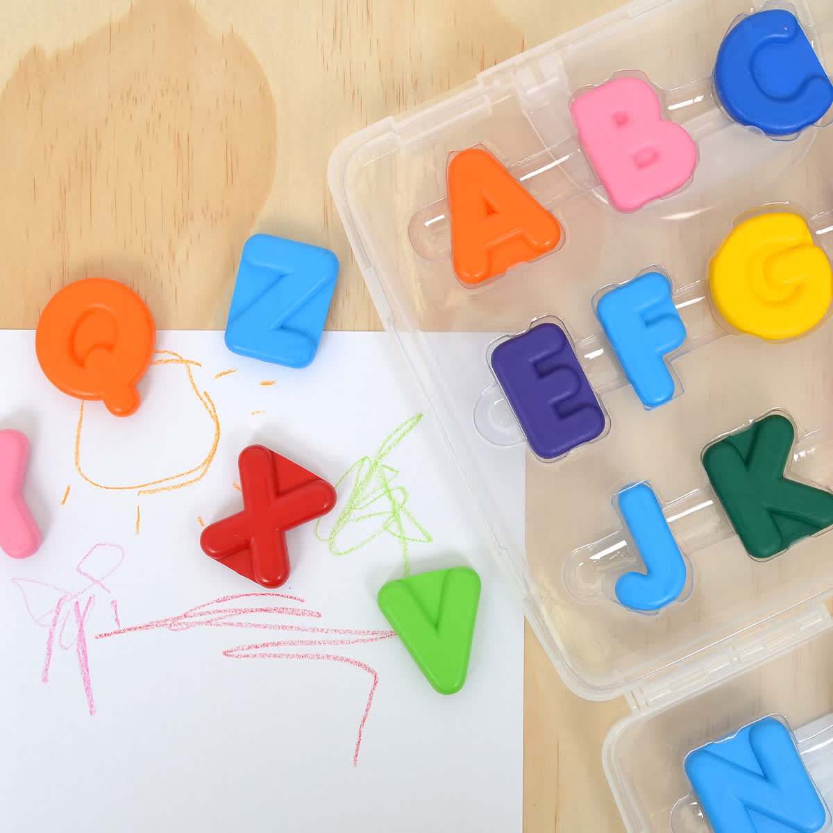 Alphabet Crayon Set 26-Crayon Alphabet Set